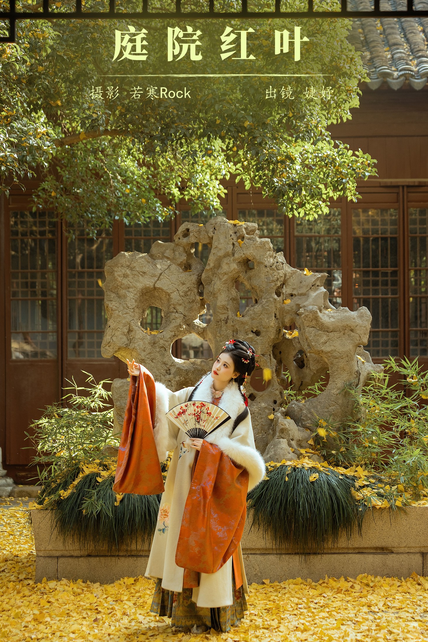 庭院红叶