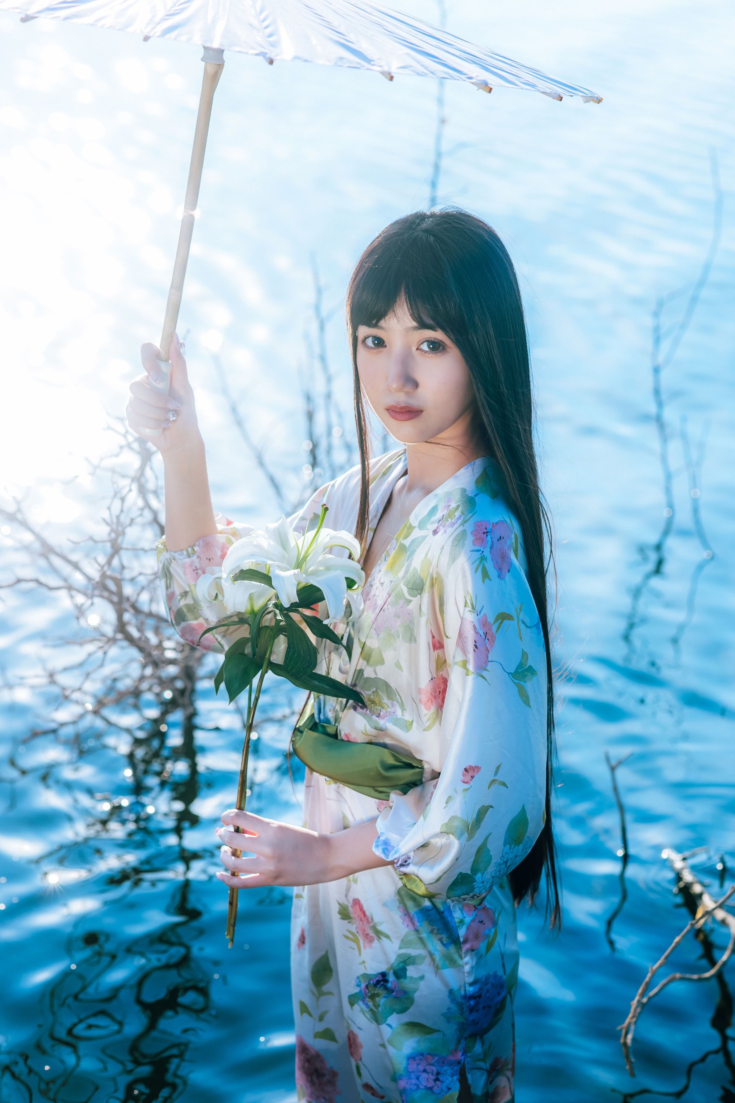 四月羊大冒险 – 《水中花》[22P]