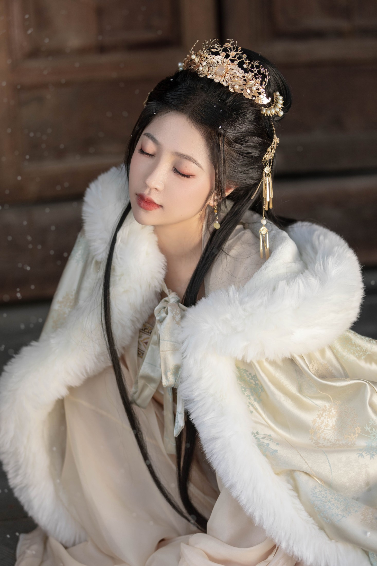 诗诗呀 – 《落雪》[22P]