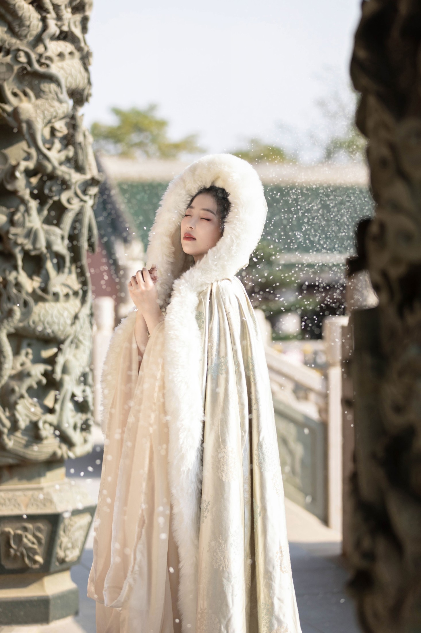 诗诗呀 – 《落雪》[22P]