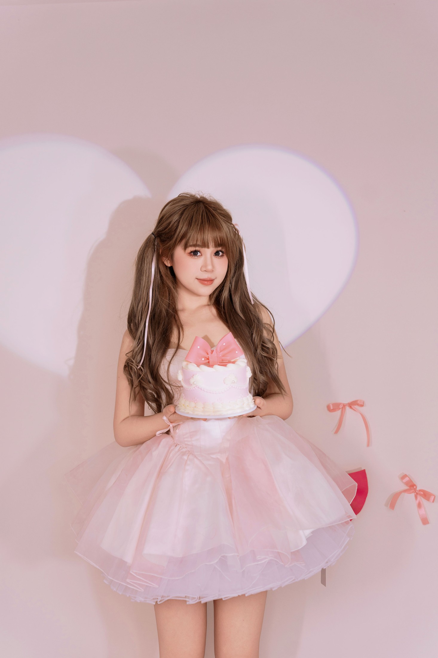 泡芙小方 – 《粉心》[27P]