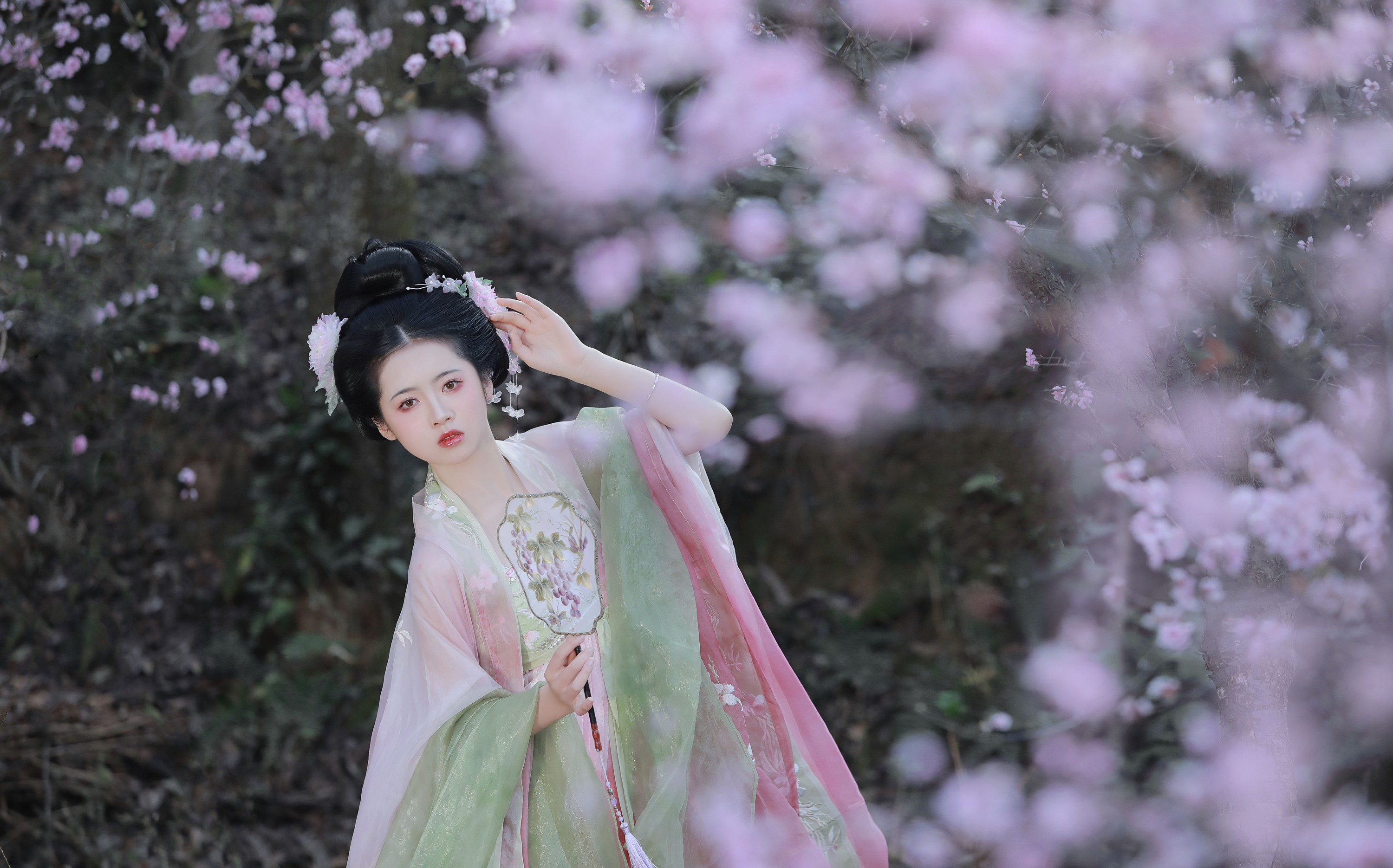 一枝眠眠 – 《春有百花秋有月》[25P]
