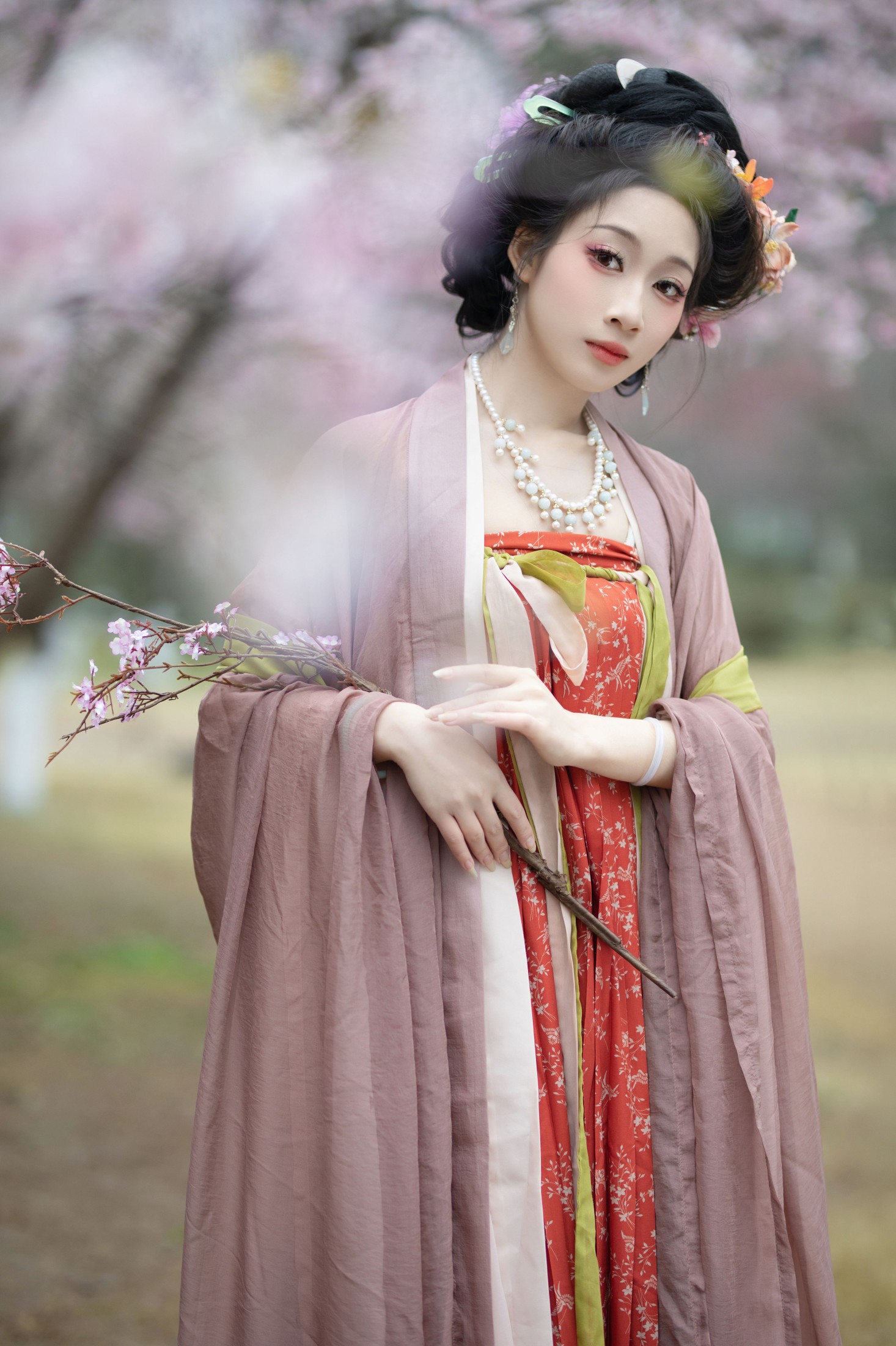 周轩亦（南园竹子） – 《春樱》[22P]