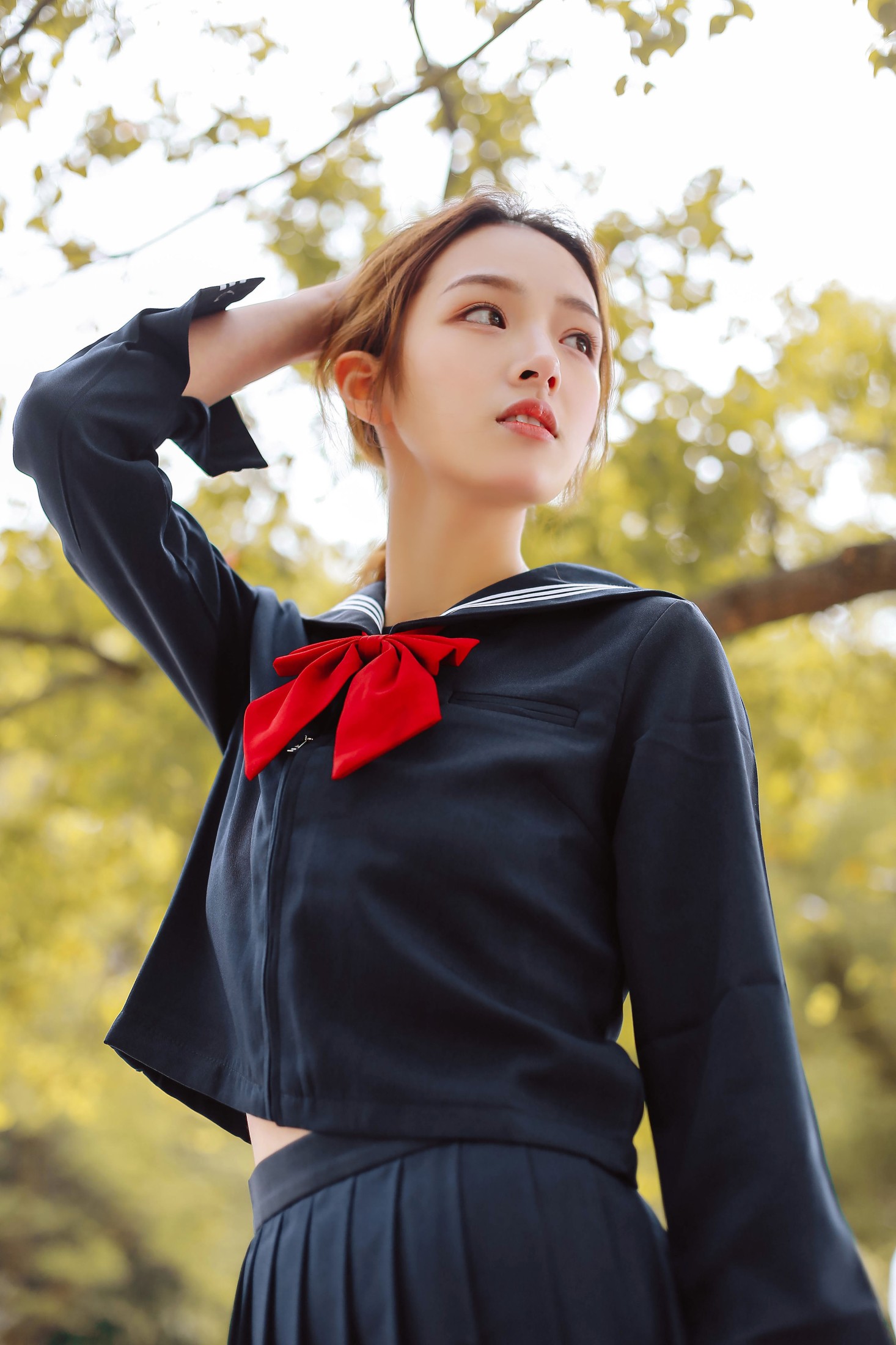 朱云慧大魔王 – 《校服的裙摆》[31P]