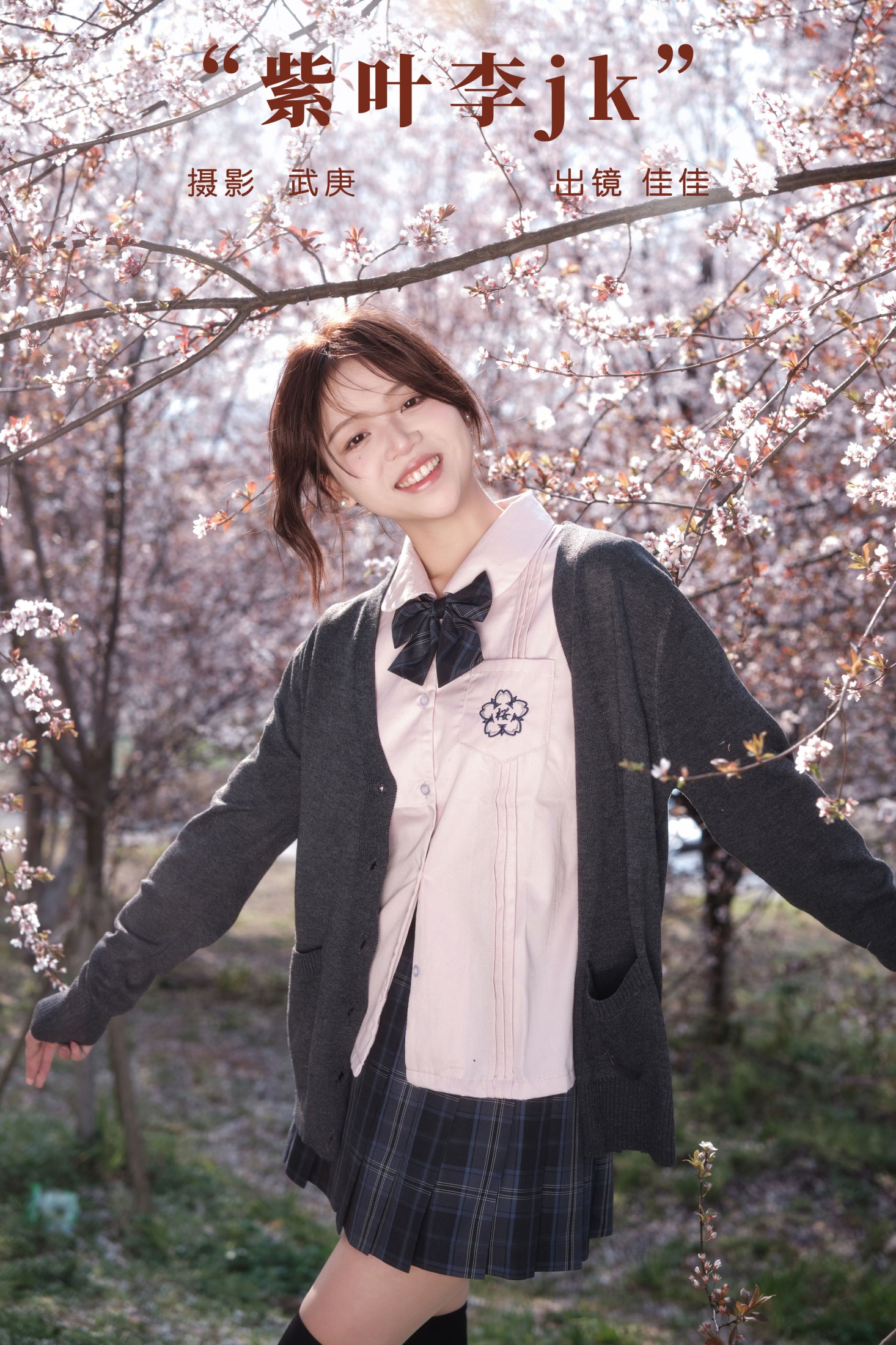 佳佳 – 《紫叶李jk》[31P]