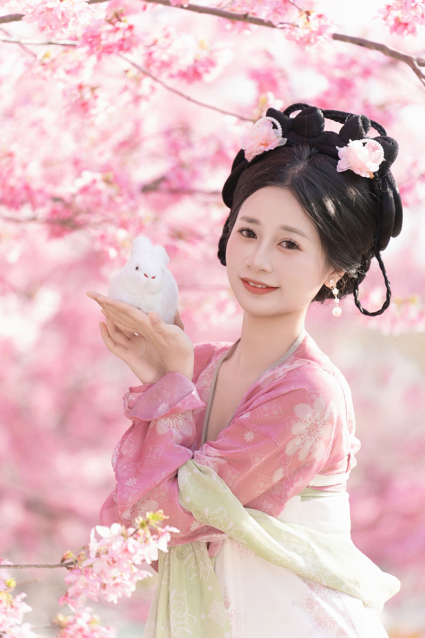 橙子舒 – 《樱花汉服》[23P]