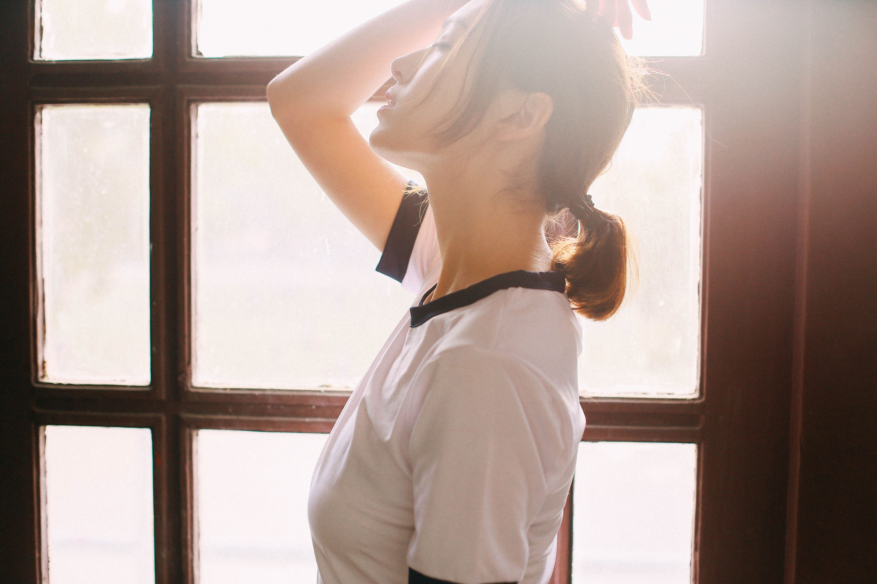 朱云慧大魔王 – 《逆光下的体育馆》[24P]