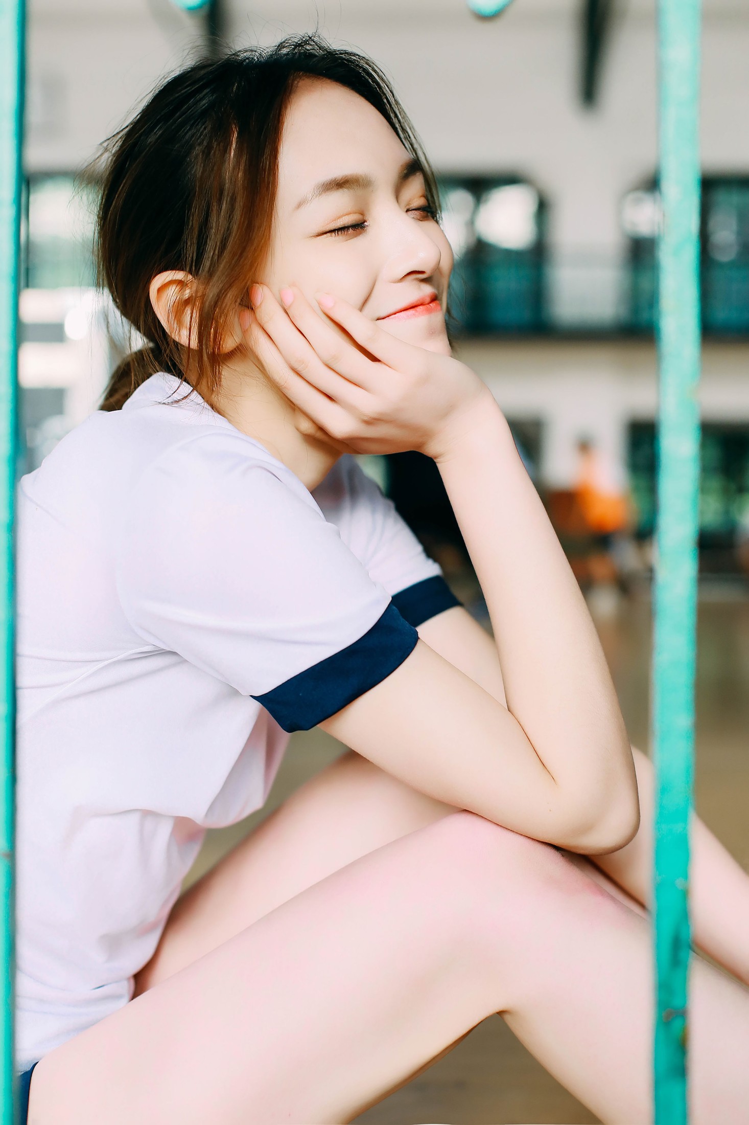 朱云慧大魔王 – 《逆光下的体育馆》[24P]