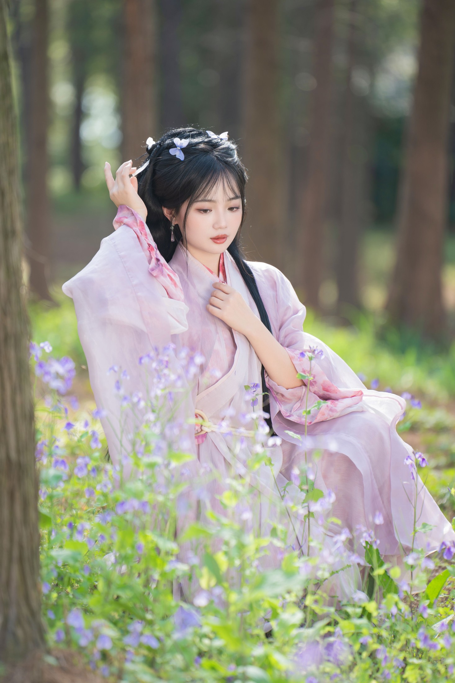小欧O – 《紫色小花》[30P]