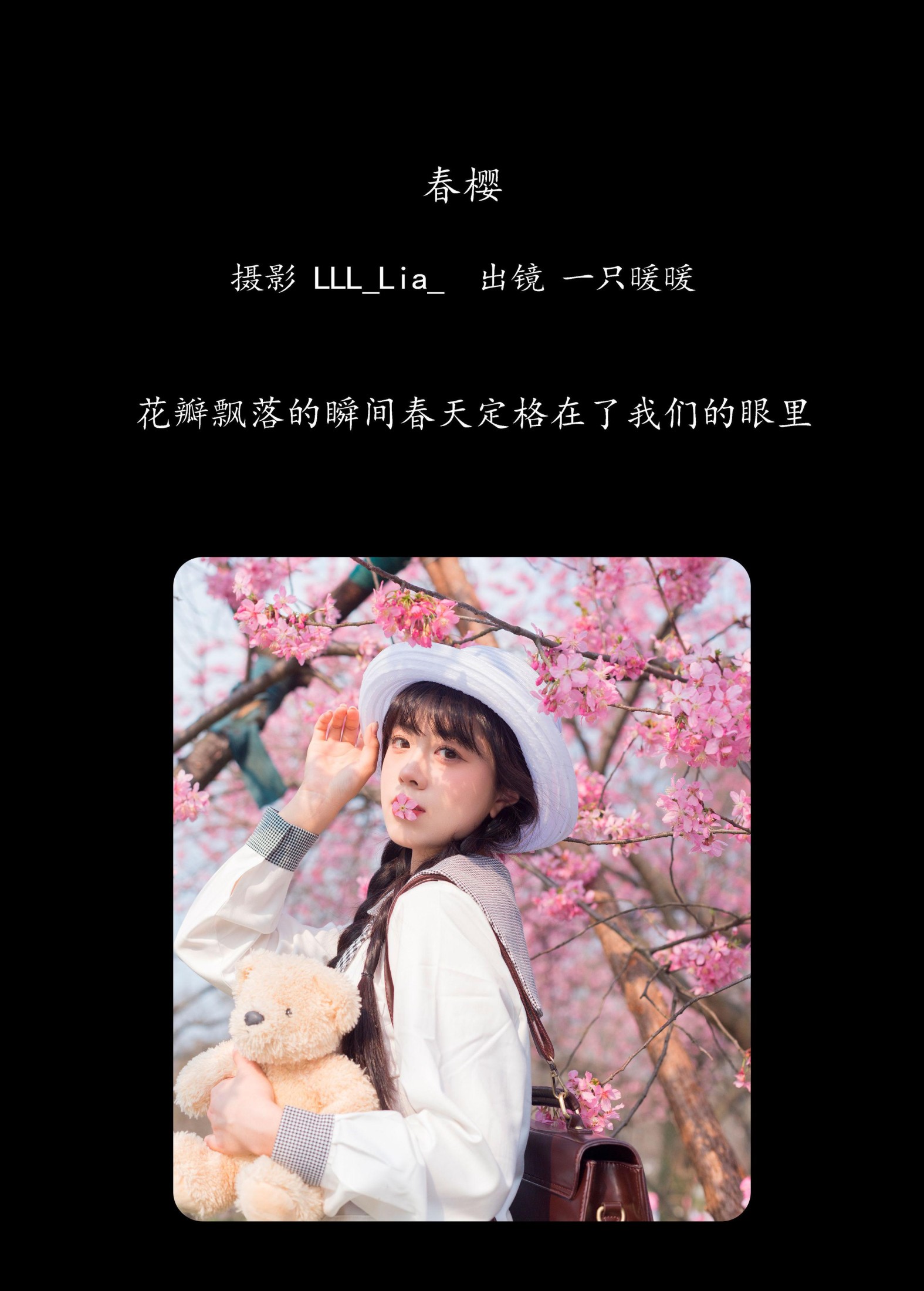 一只暖暖 – 《春樱》[27P]