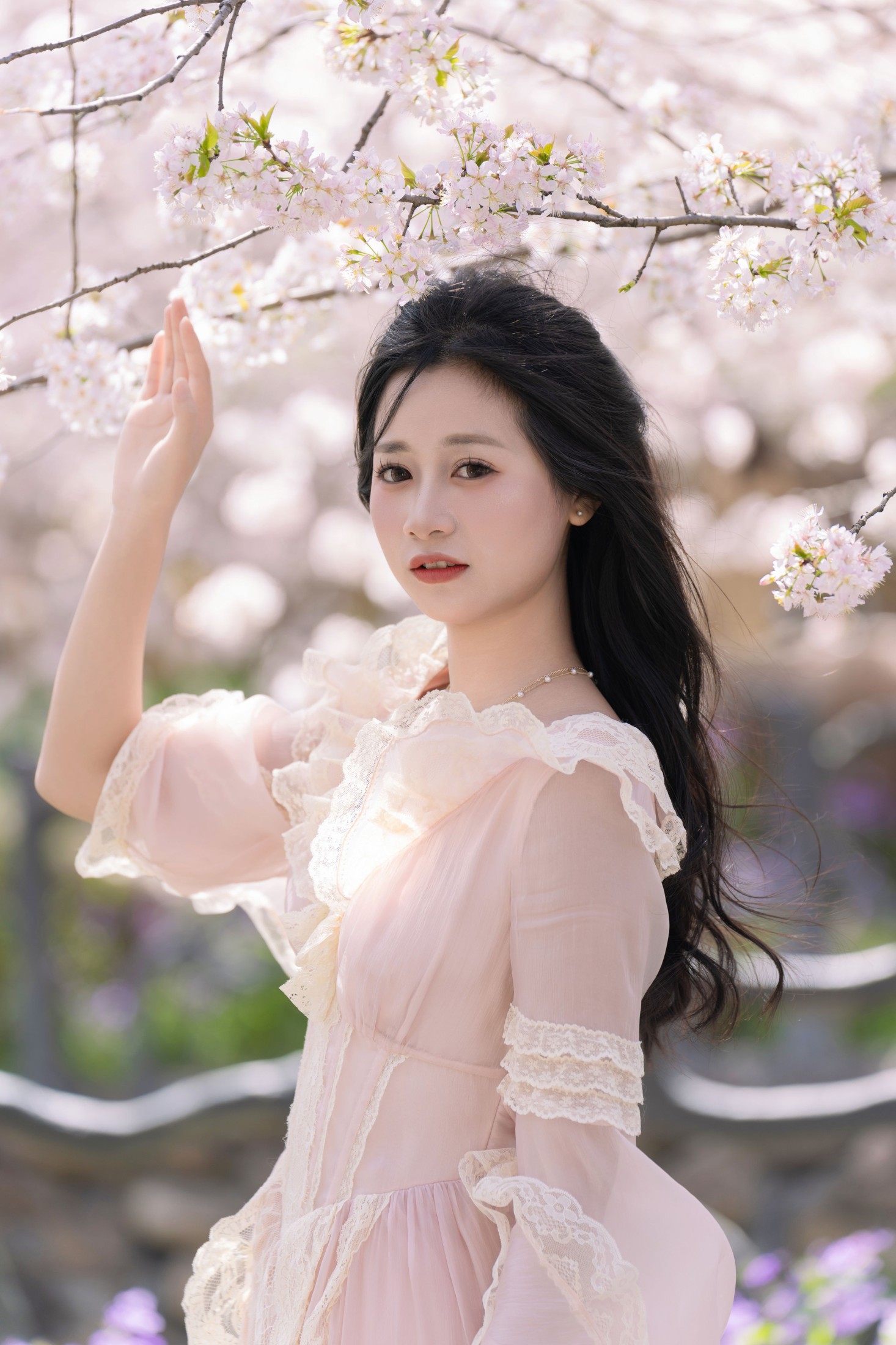 橙子舒 – 《樱花树下的她》[22P]