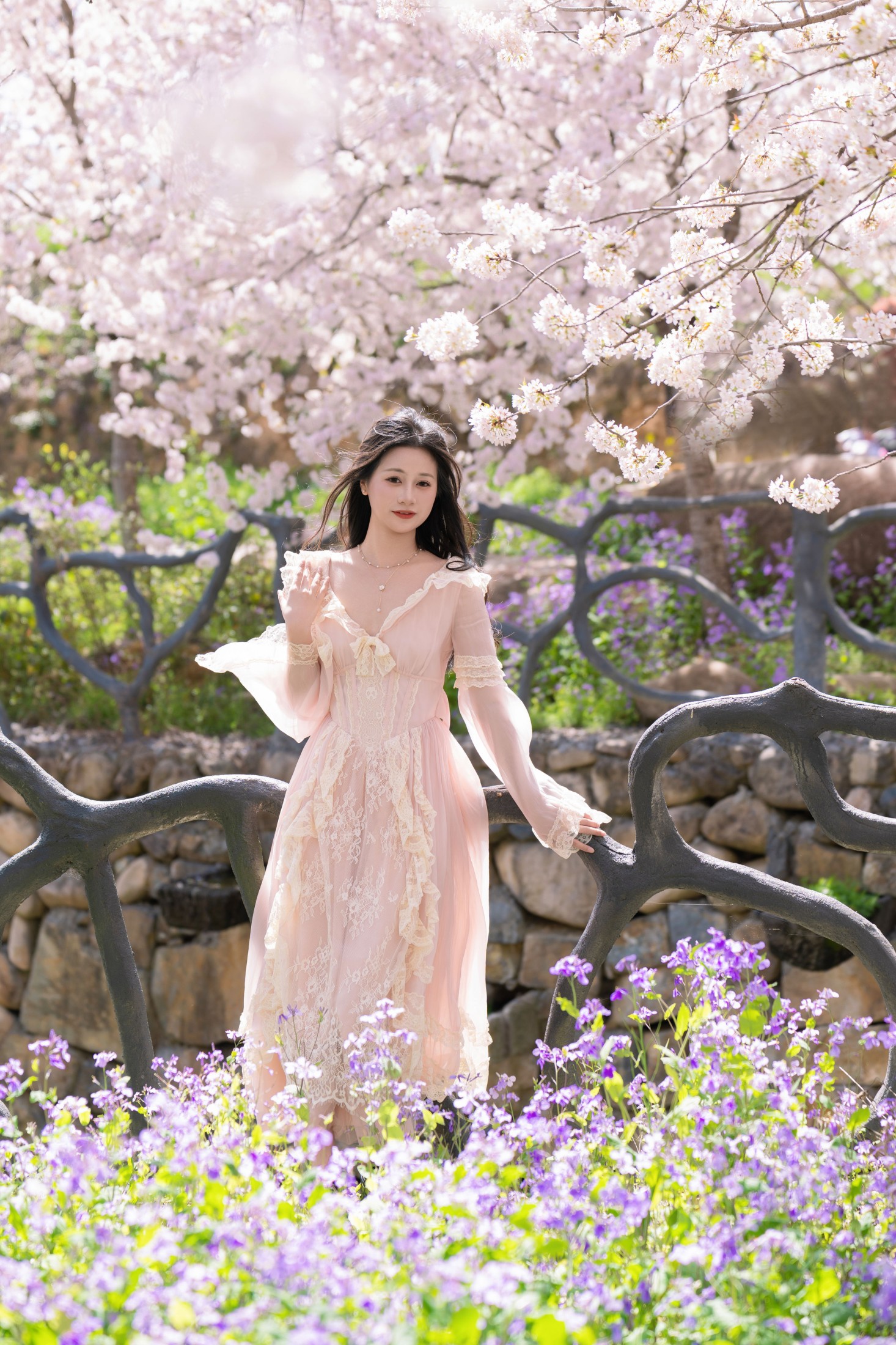 橙子舒 – 《樱花树下的她》[22P]