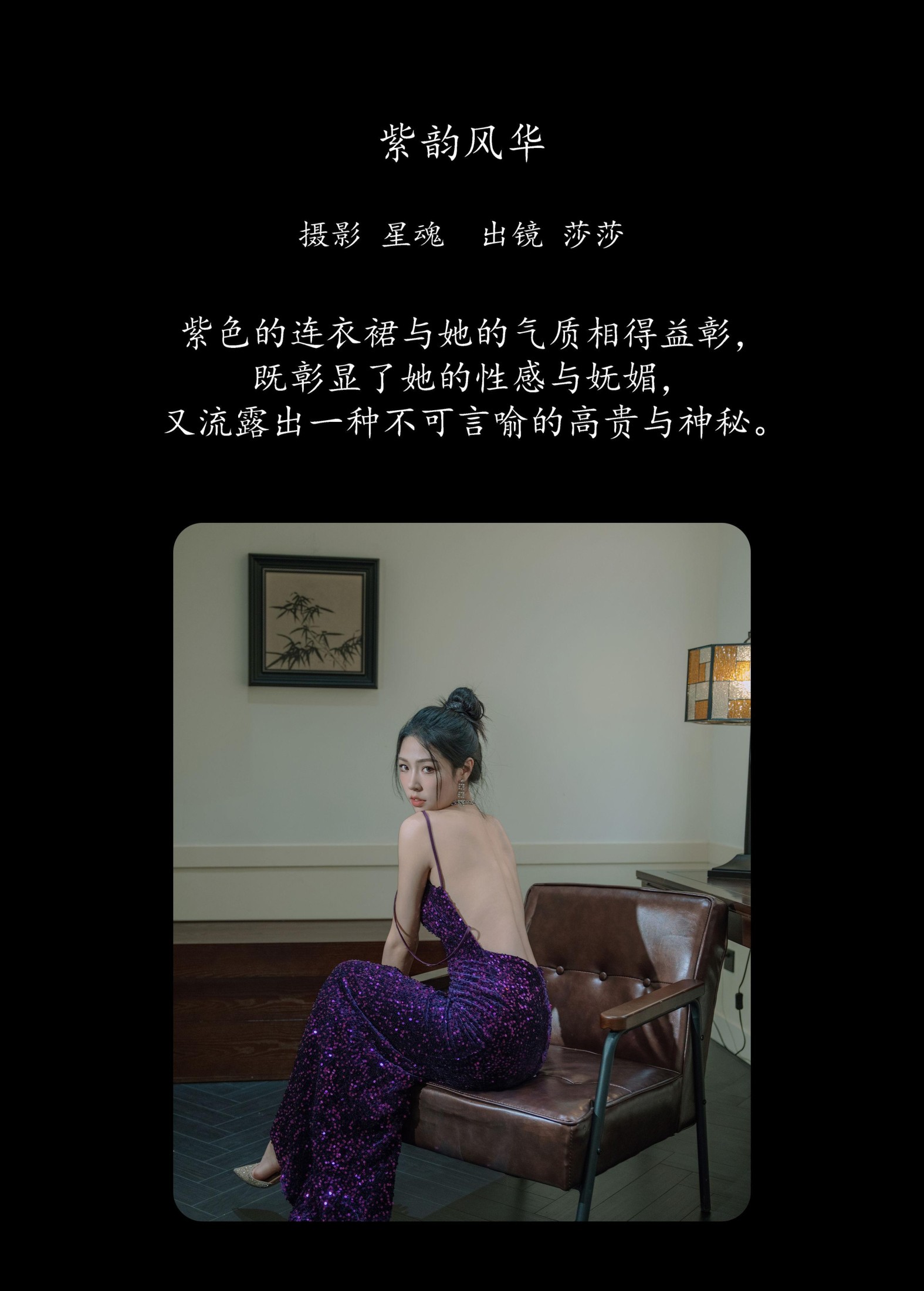莎莎 – 《紫韵风华》[31P]
