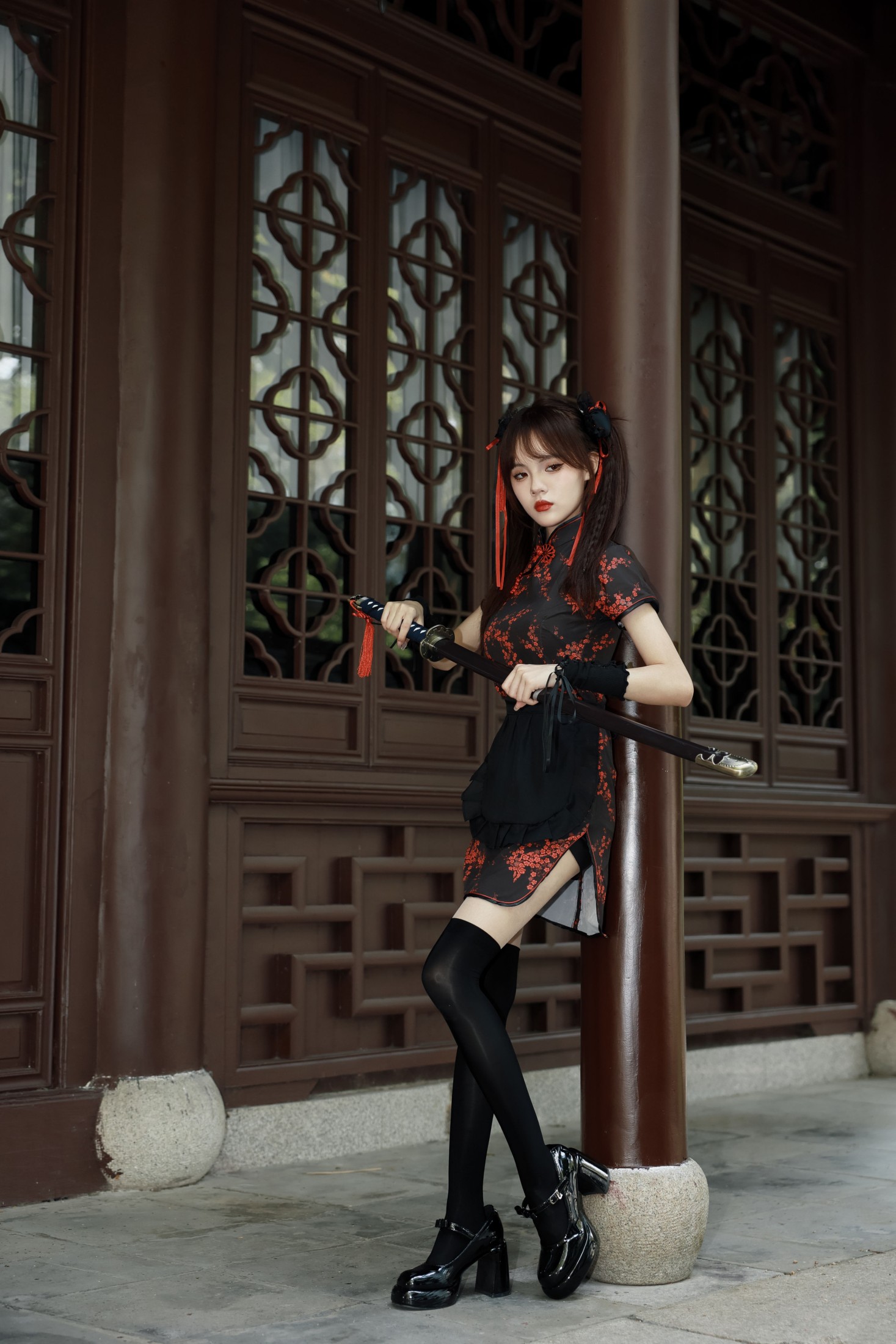 妮可不妮可 – 《双胞胎中华娘》[22P]