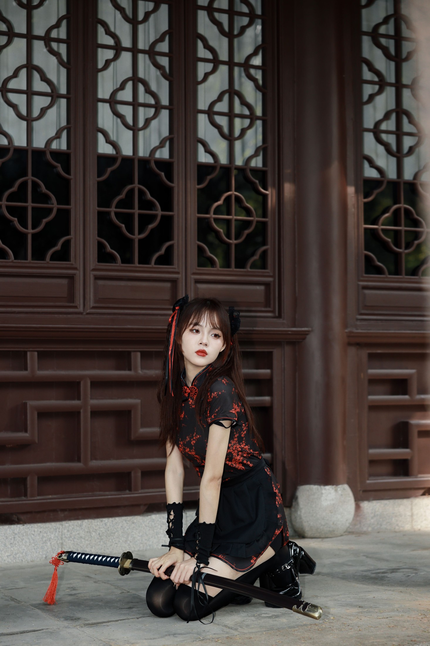 妮可不妮可 – 《双胞胎中华娘》[22P]