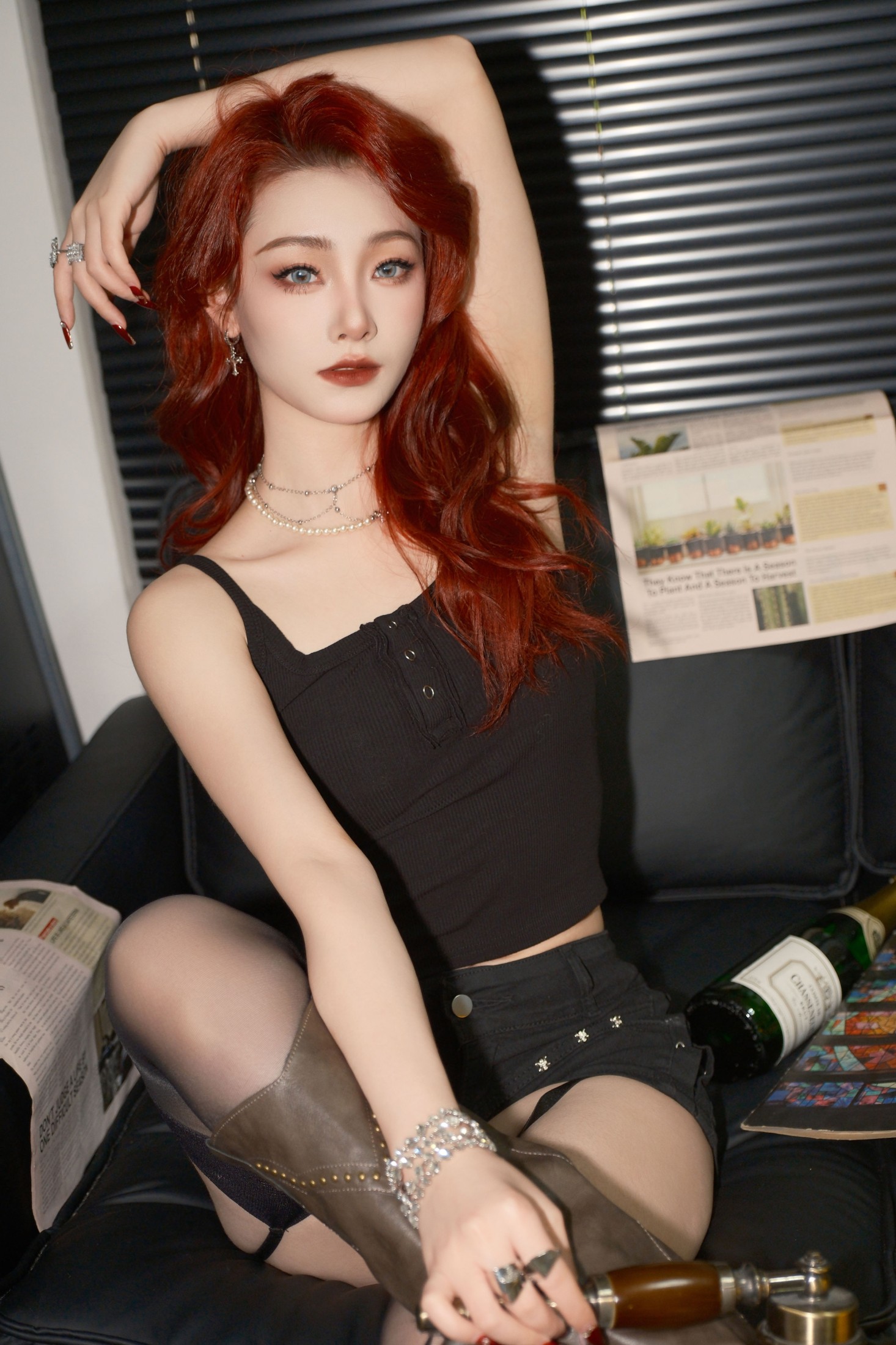 一吱小轩 – 《美式辣妹》[21P]