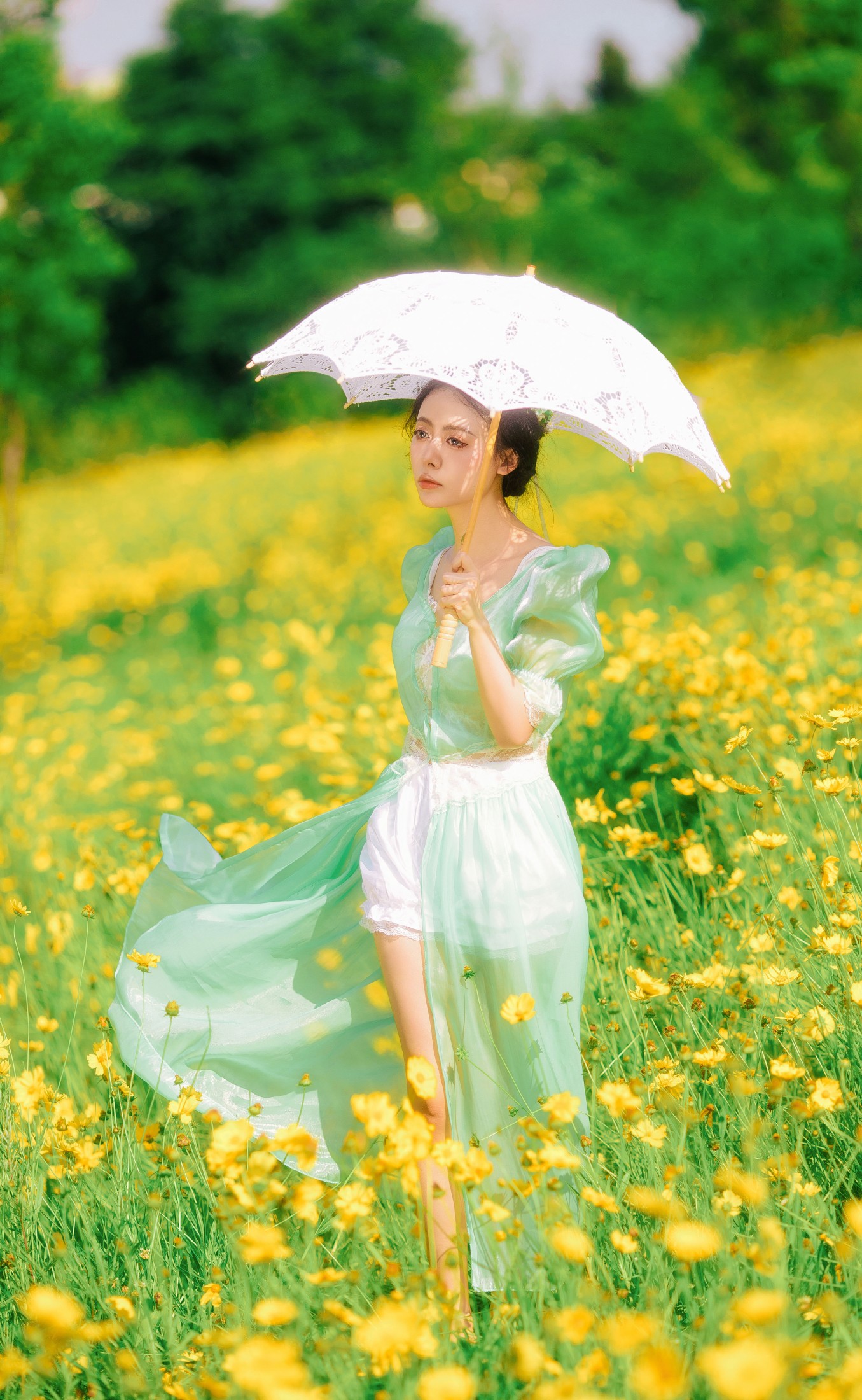 是昂羊呀 – 《开在夏日里的花》[36P]