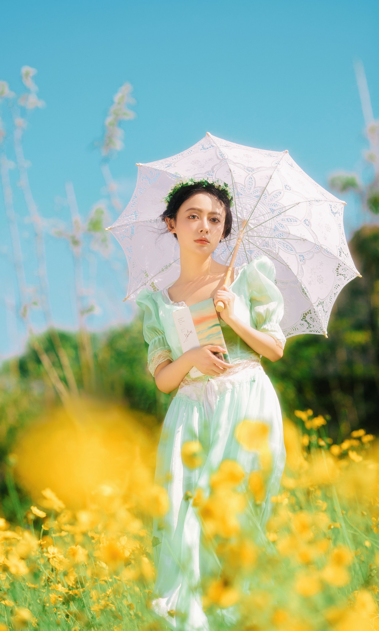 是昂羊呀 – 《开在夏日里的花》[36P]