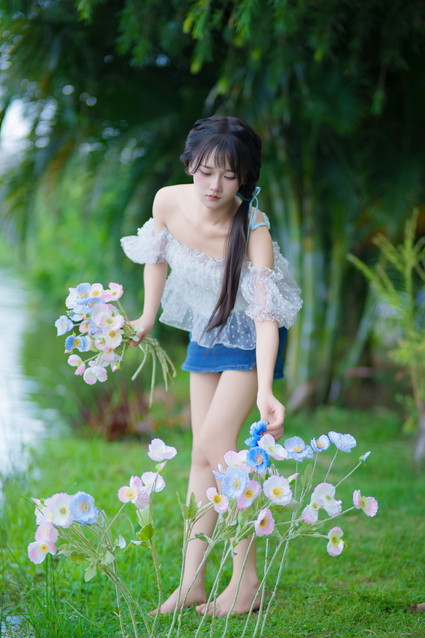 小小雨 – 《泛着光的夏日》[22P]