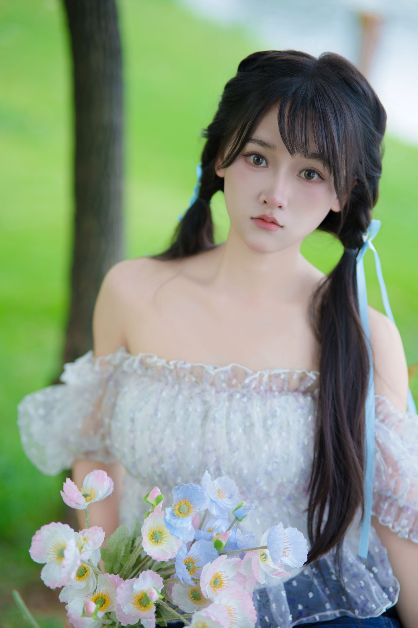 小小雨 – 《泛着光的夏日》[22P]