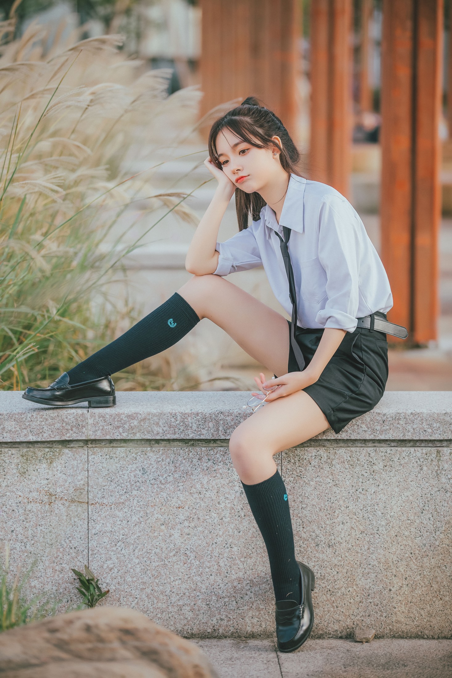 徐十七嘛 – 《酷酷学姐》[33P]