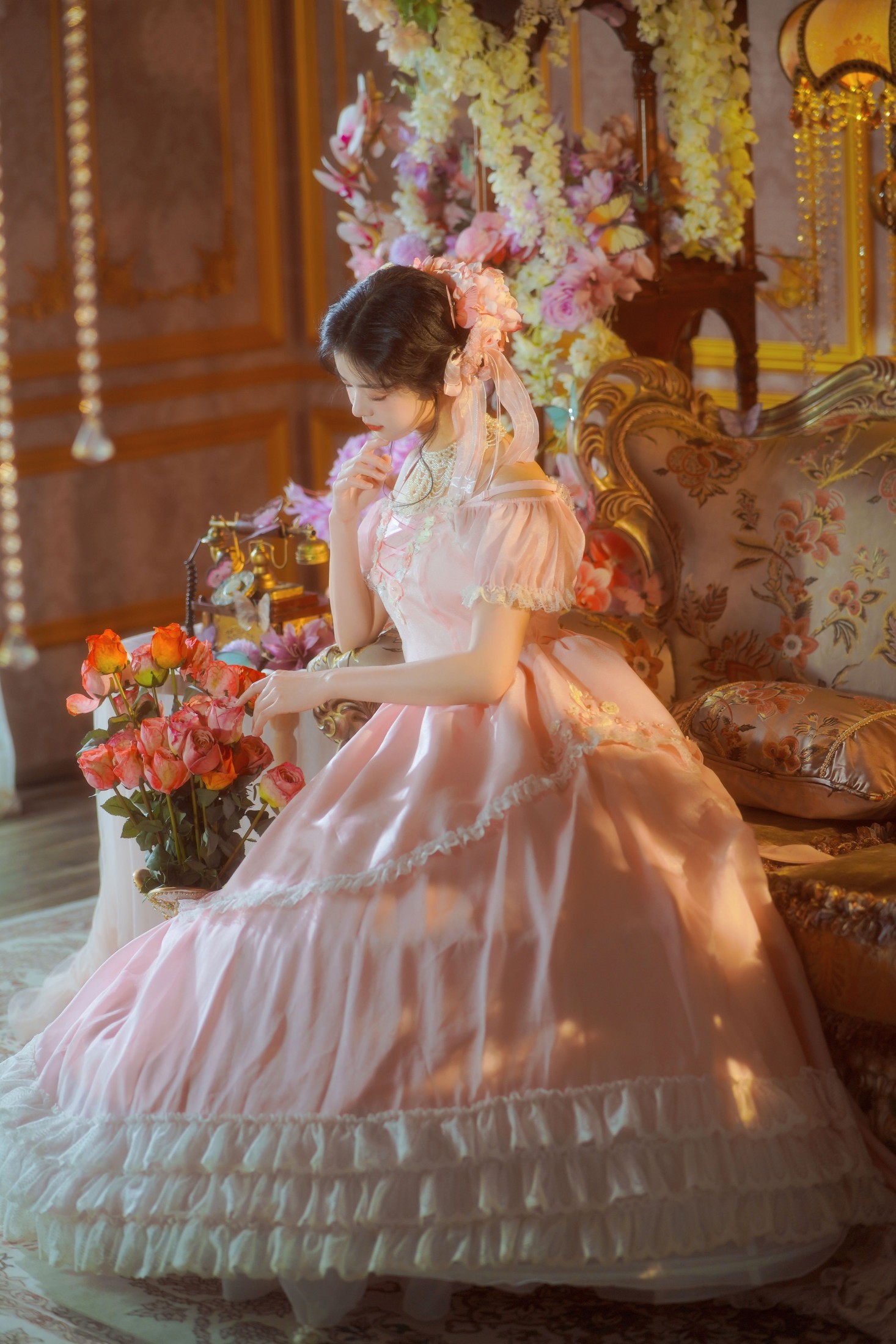 小羊 – 《油画公主》[24P]