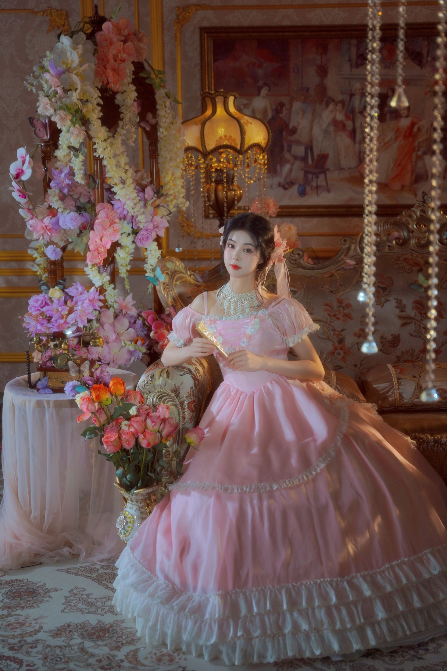 小羊 – 《油画公主》[24P]