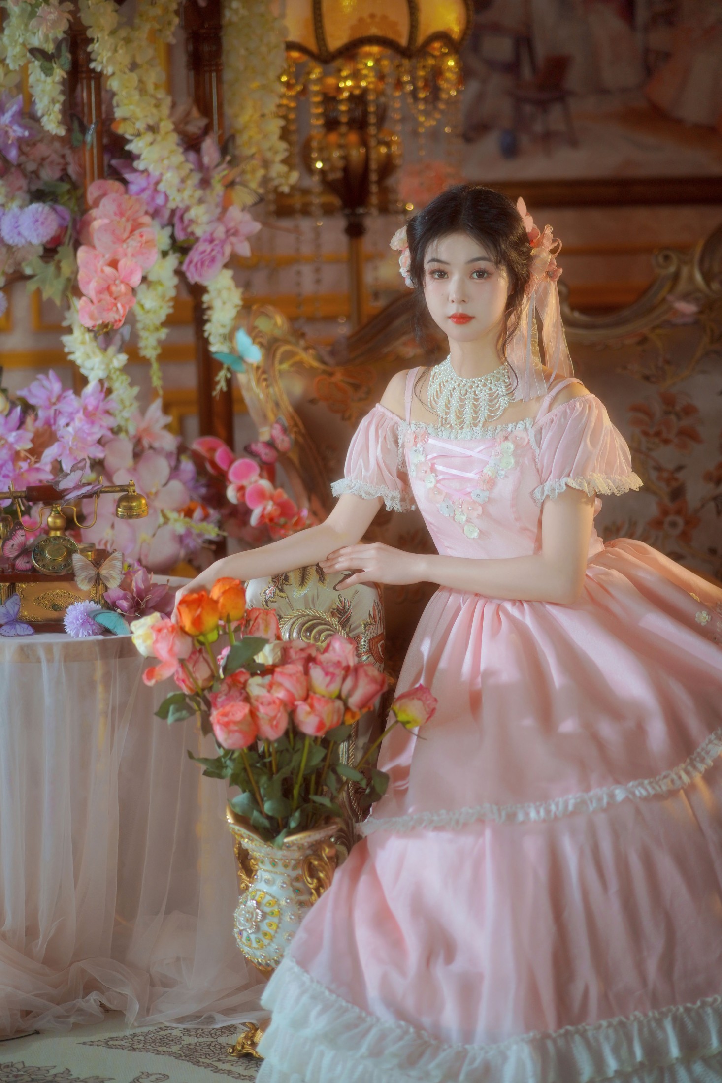 小羊 – 《油画公主》[24P]