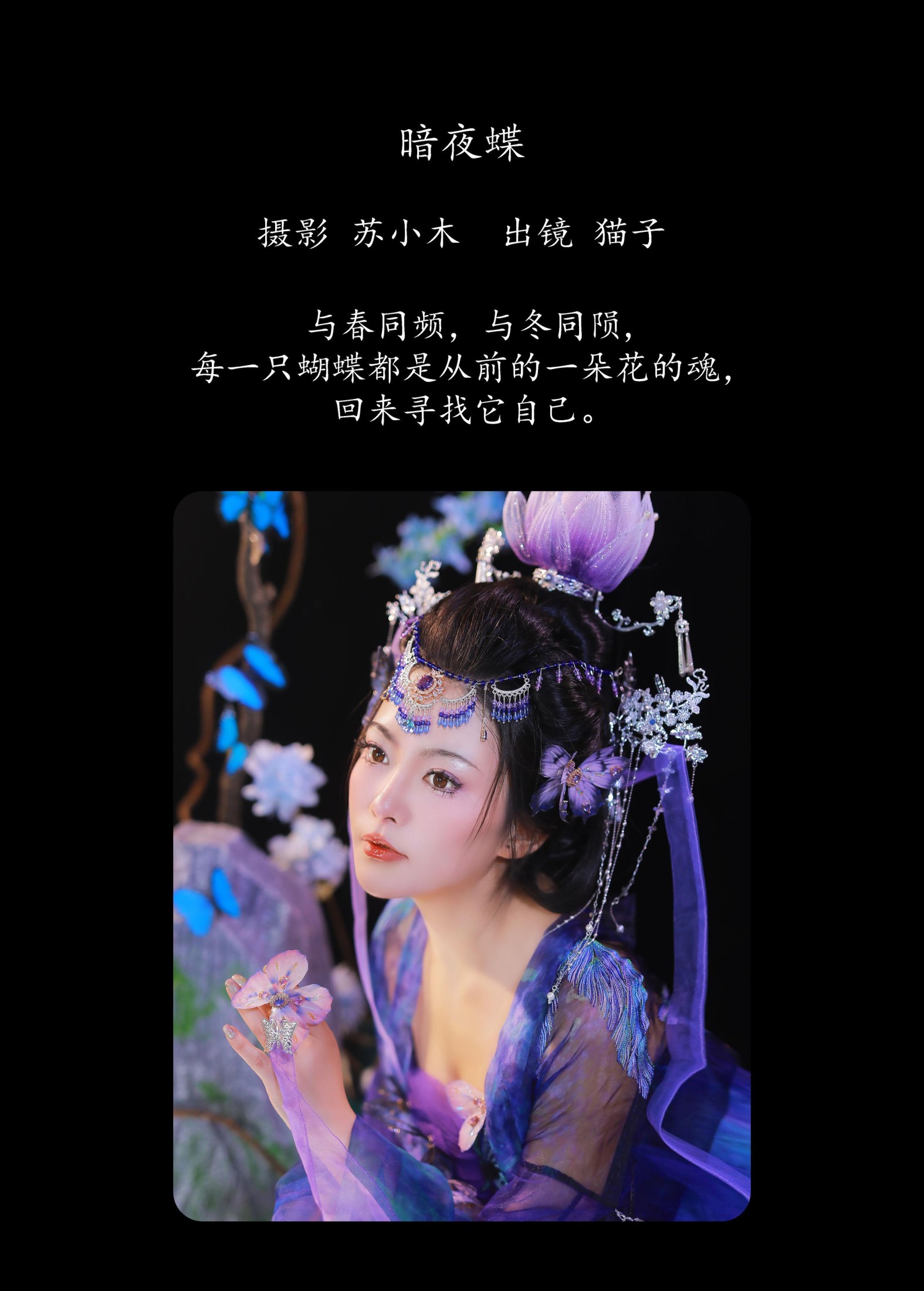 猫子子 – 《暗夜蝶》[22P]
