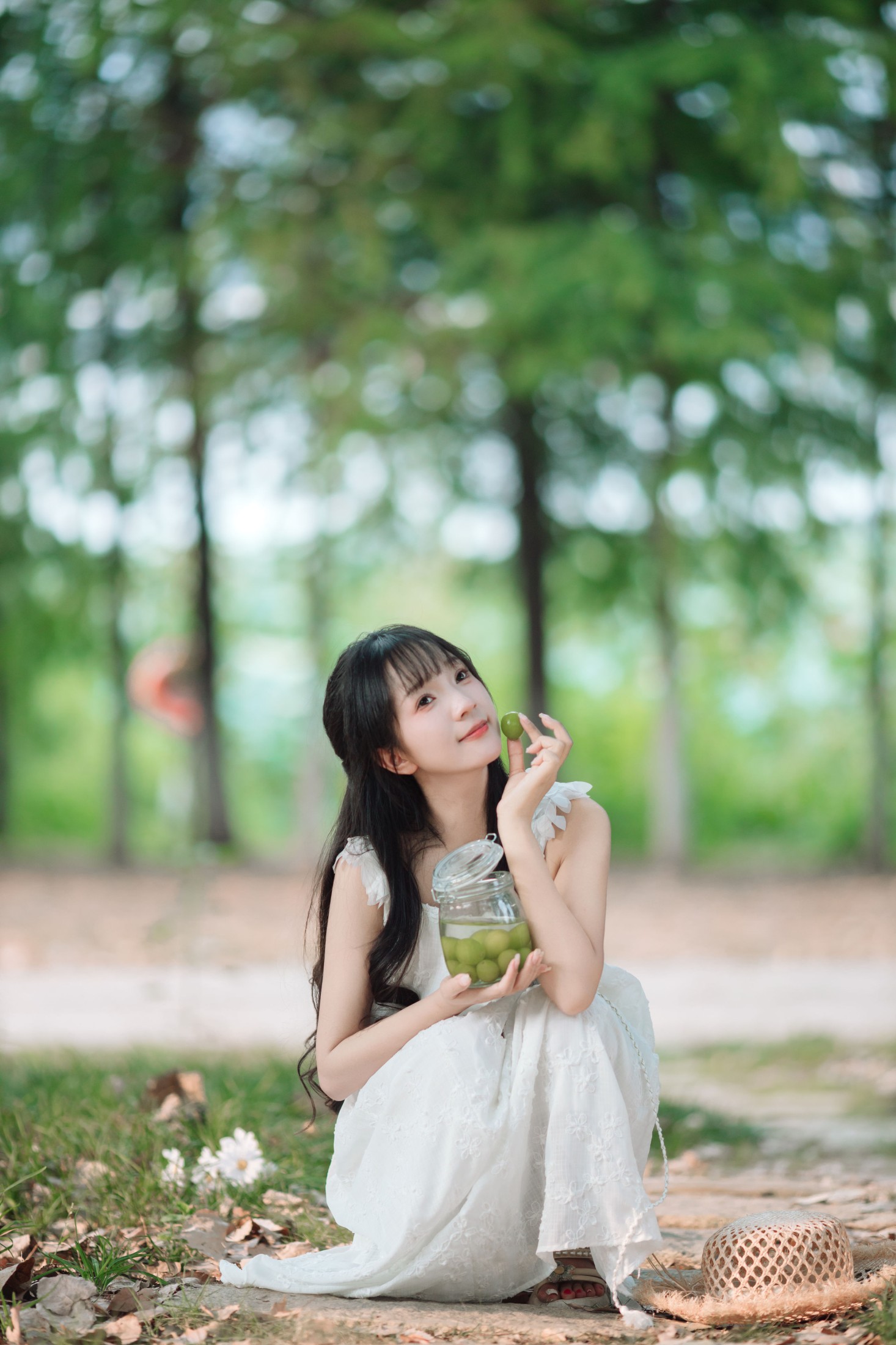 鱼泡泡 – 《纯白夏日》[22P]