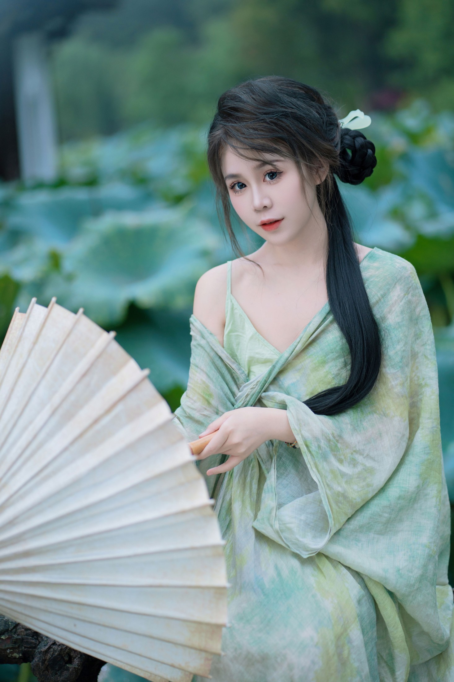泡芙小方 – 《阴雨荷花》[23P]