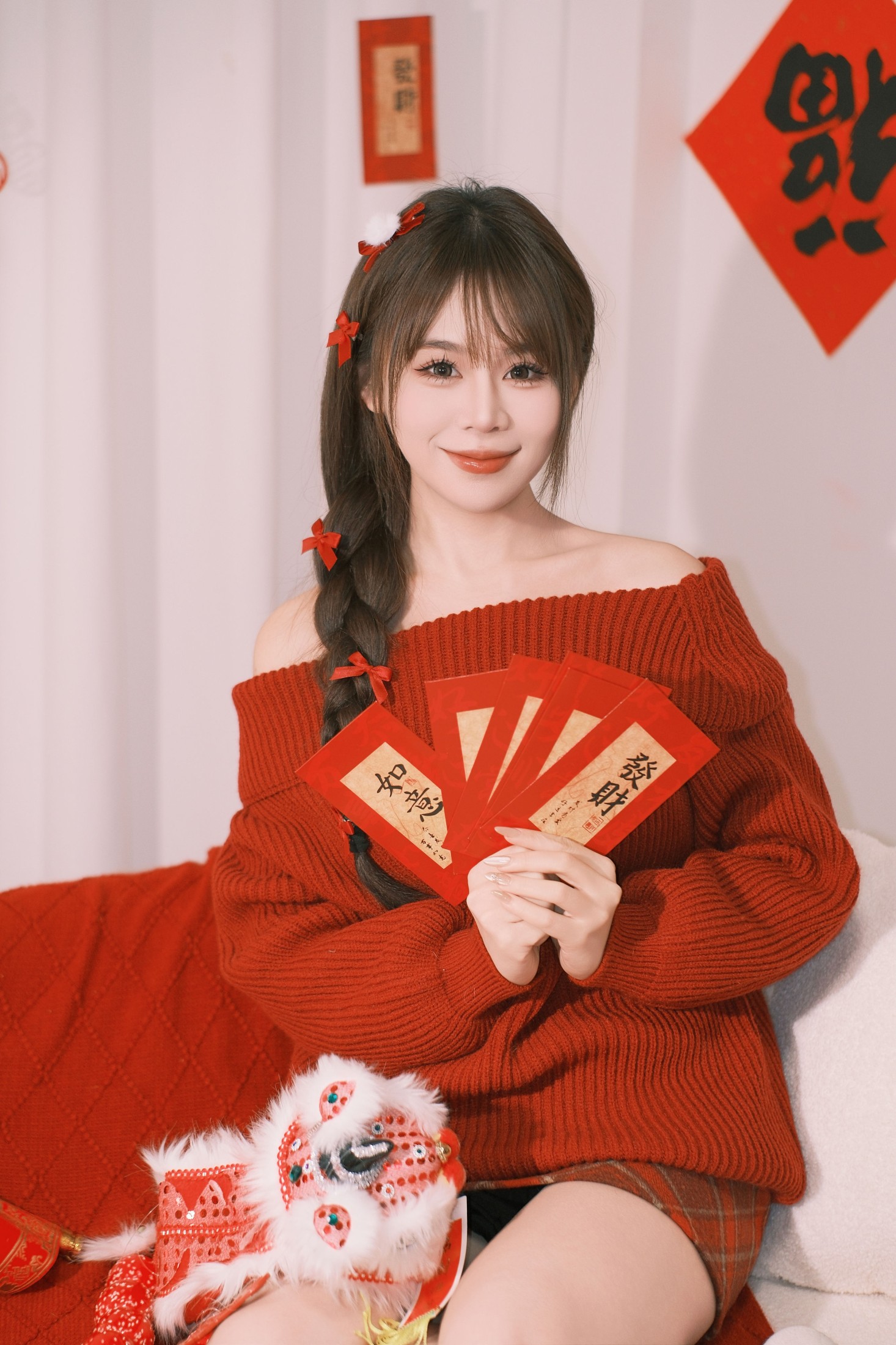 泡芙小方 – 《居家拍新年照》[22P]