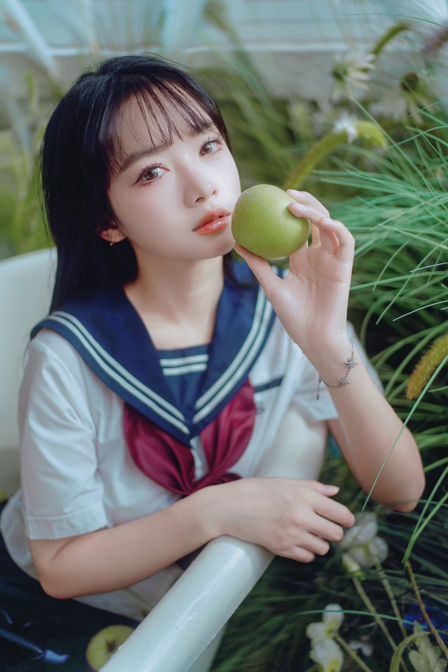 麦麦 – 《青苹果的洗礼》[27P]