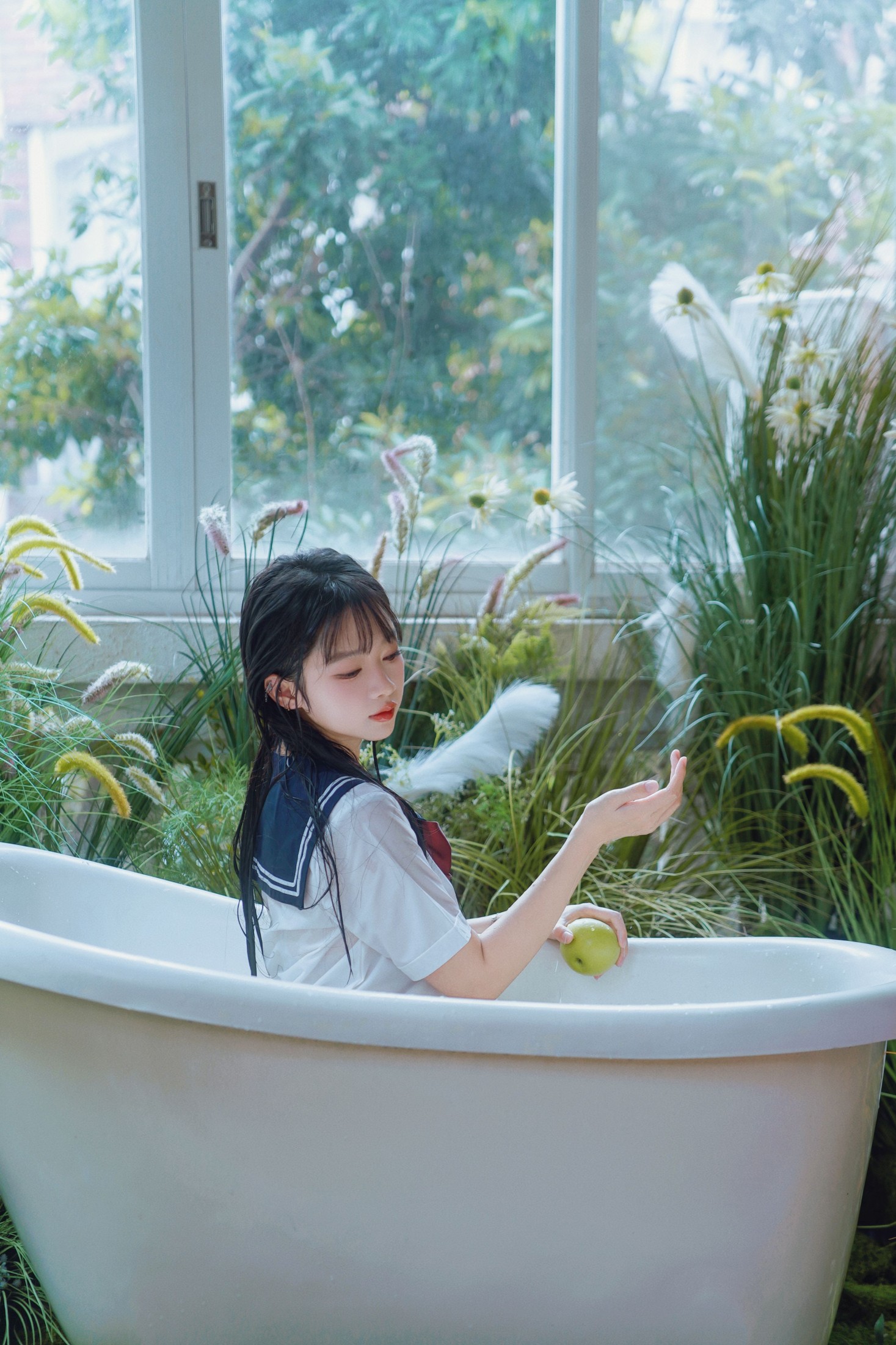 麦麦 – 《青苹果的洗礼》[27P]