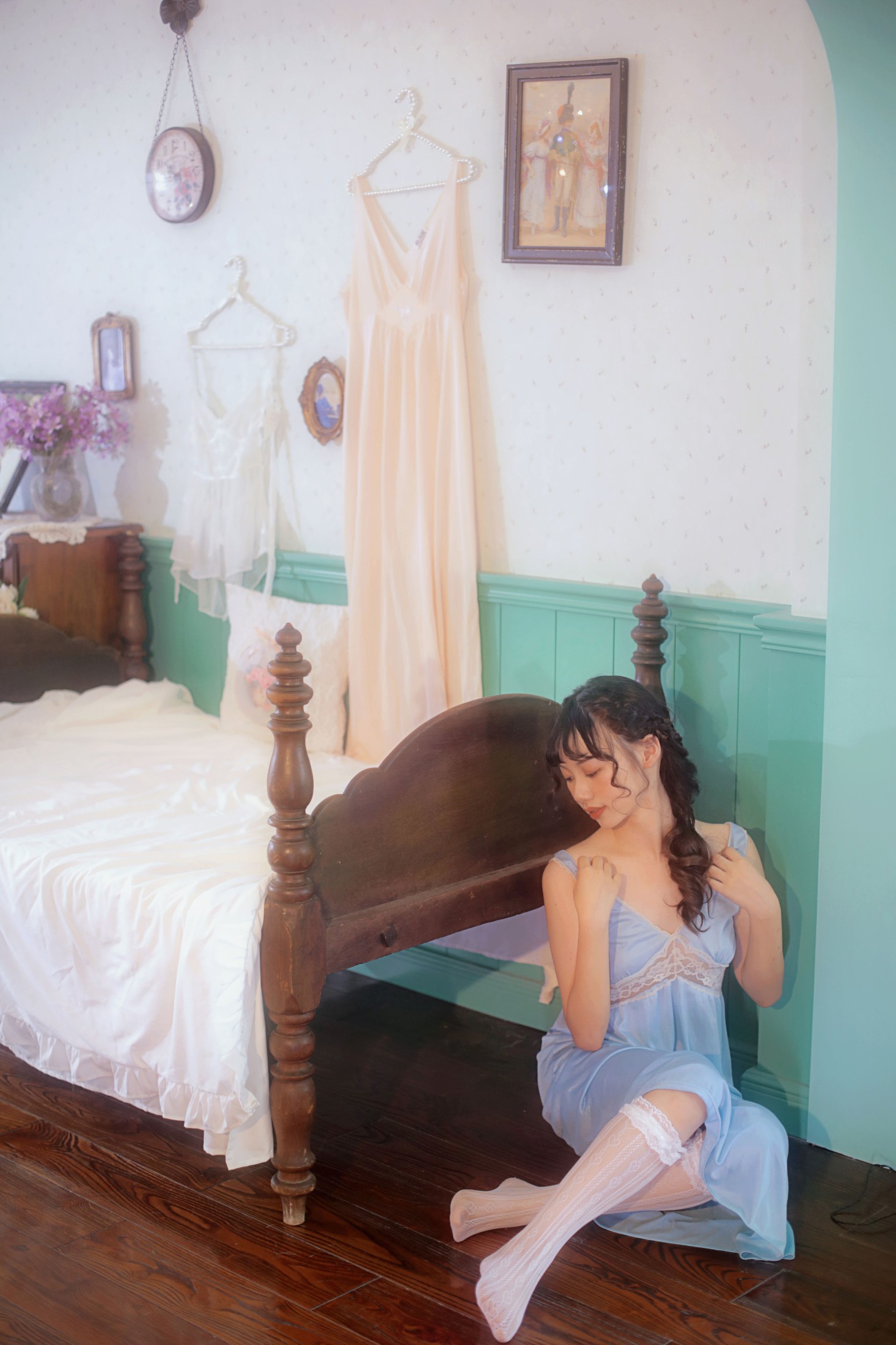 阿菜 – 《油画少女》[21P]