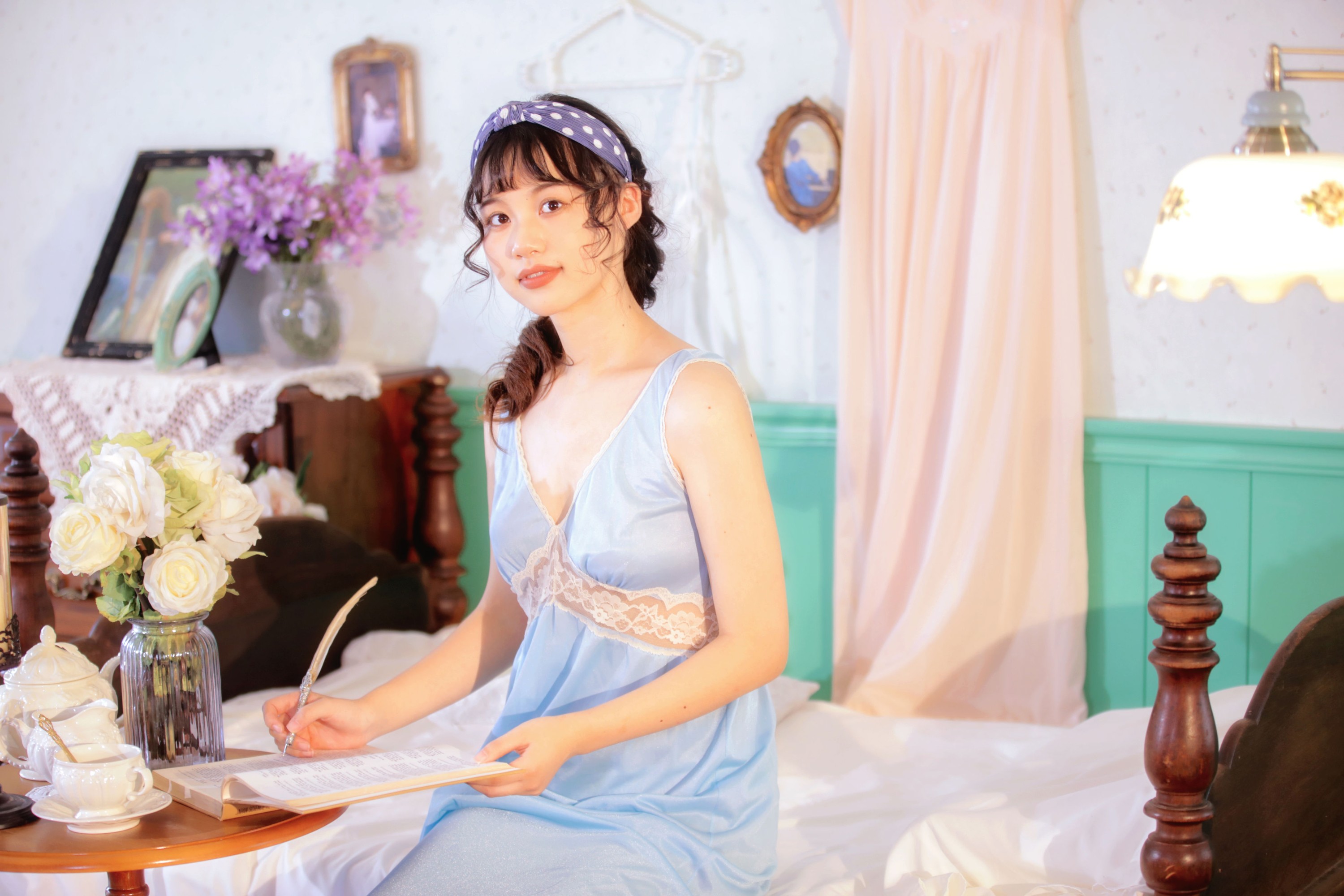 阿菜 – 《油画少女》[21P]