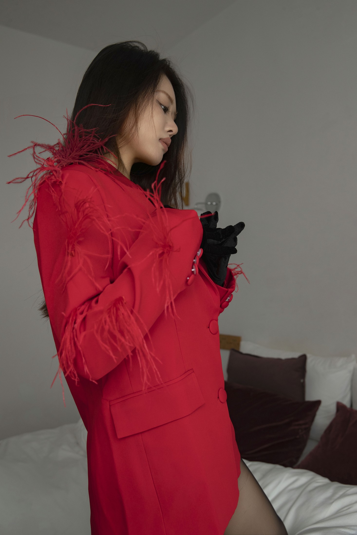 Chenaling_CL – 《RED COAT》[37P]