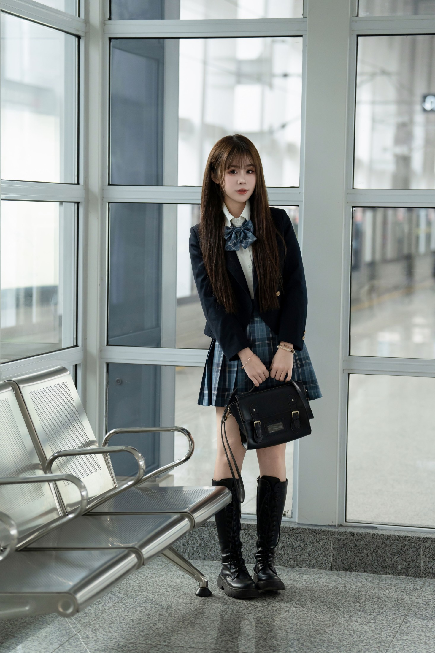 泡芙小方 – 《等车也等你》[25P]
