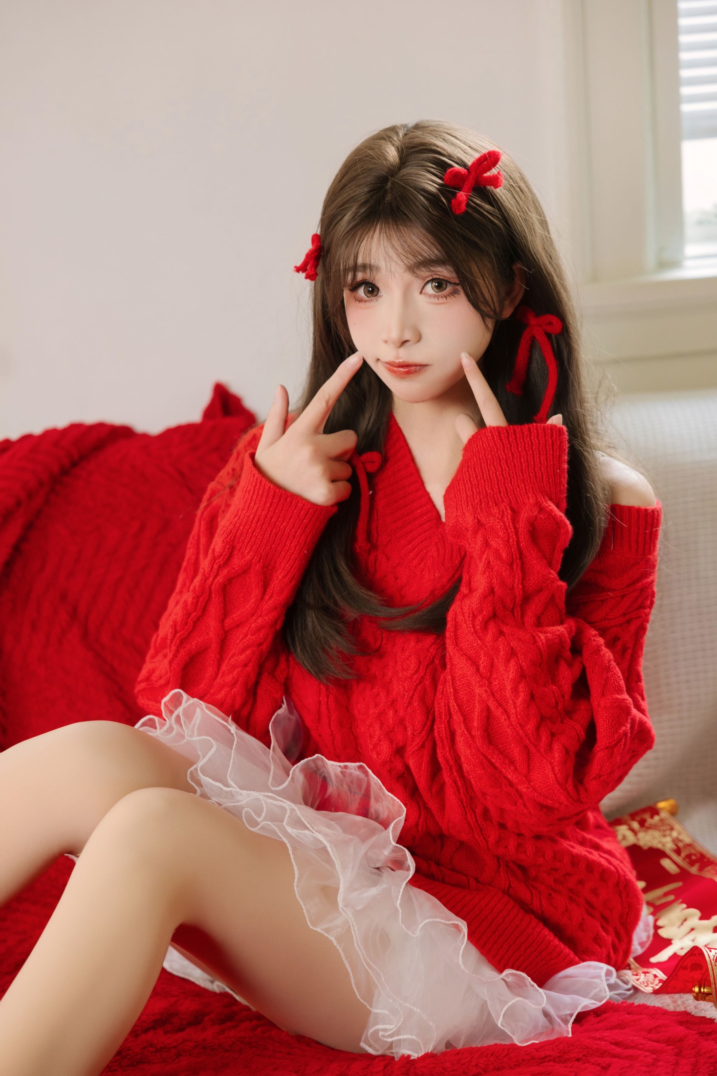 仙女卷 – 《恭贺新禧》[34P]