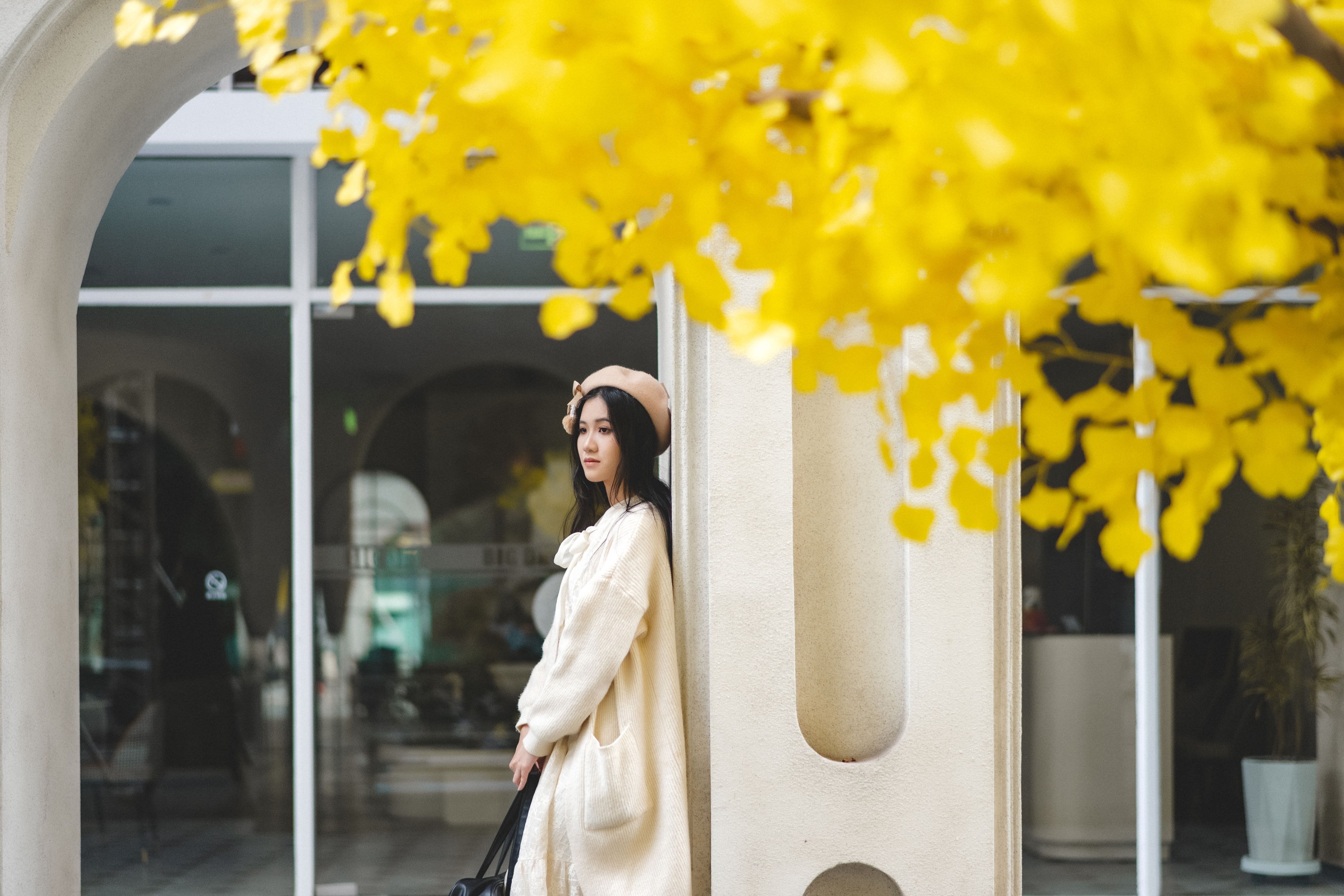 羽希 – 《银杏树下》[31P]