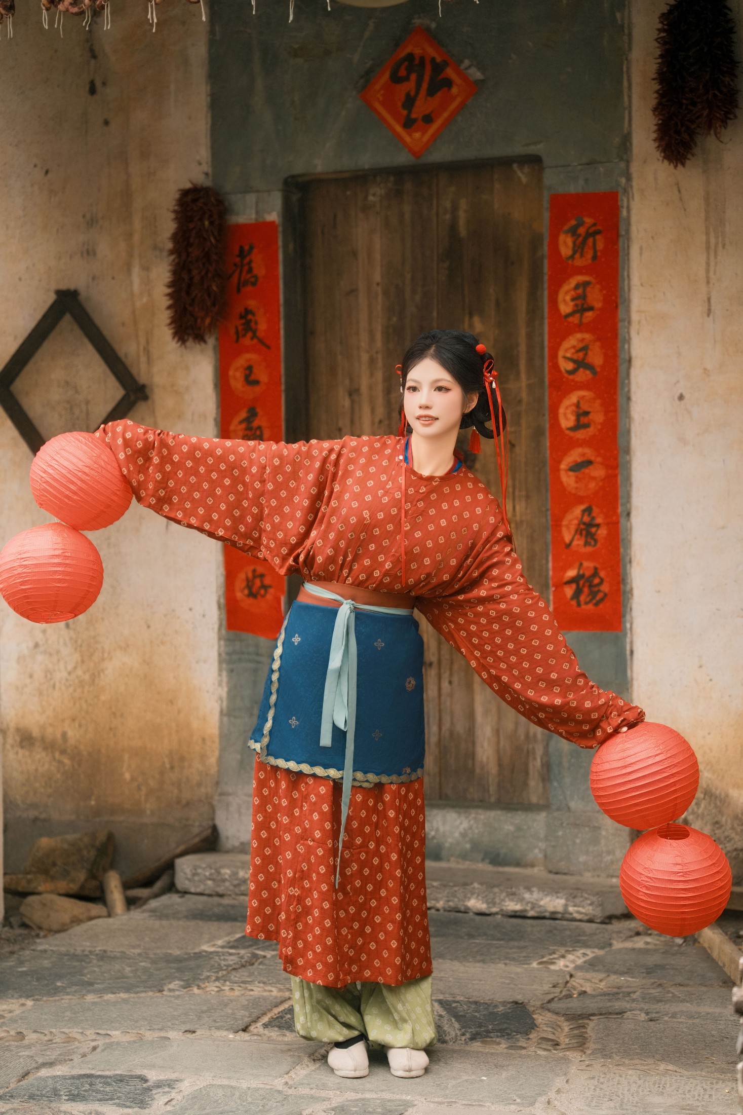 新春晒娘