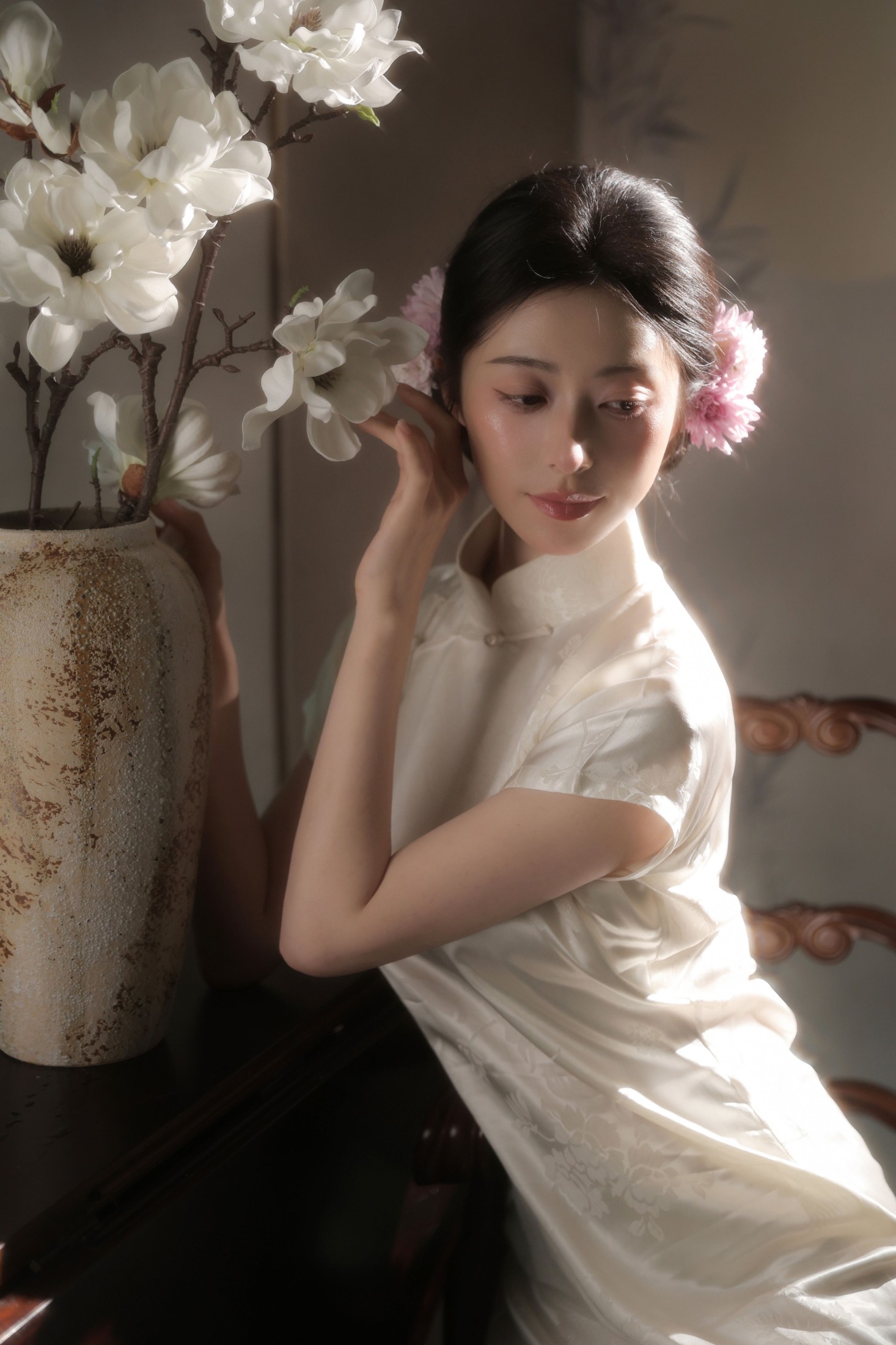 粉面姑娘 – 《玉兰花开》[13P]