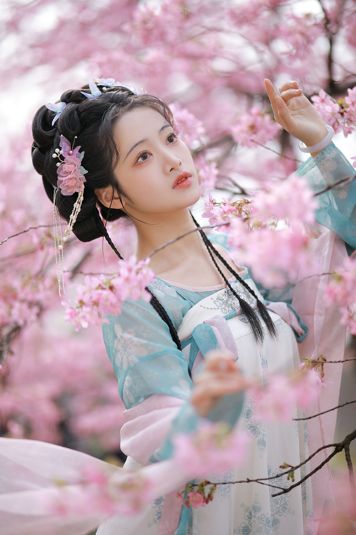 绵绵思远道 – 《樱花少女》[15P]