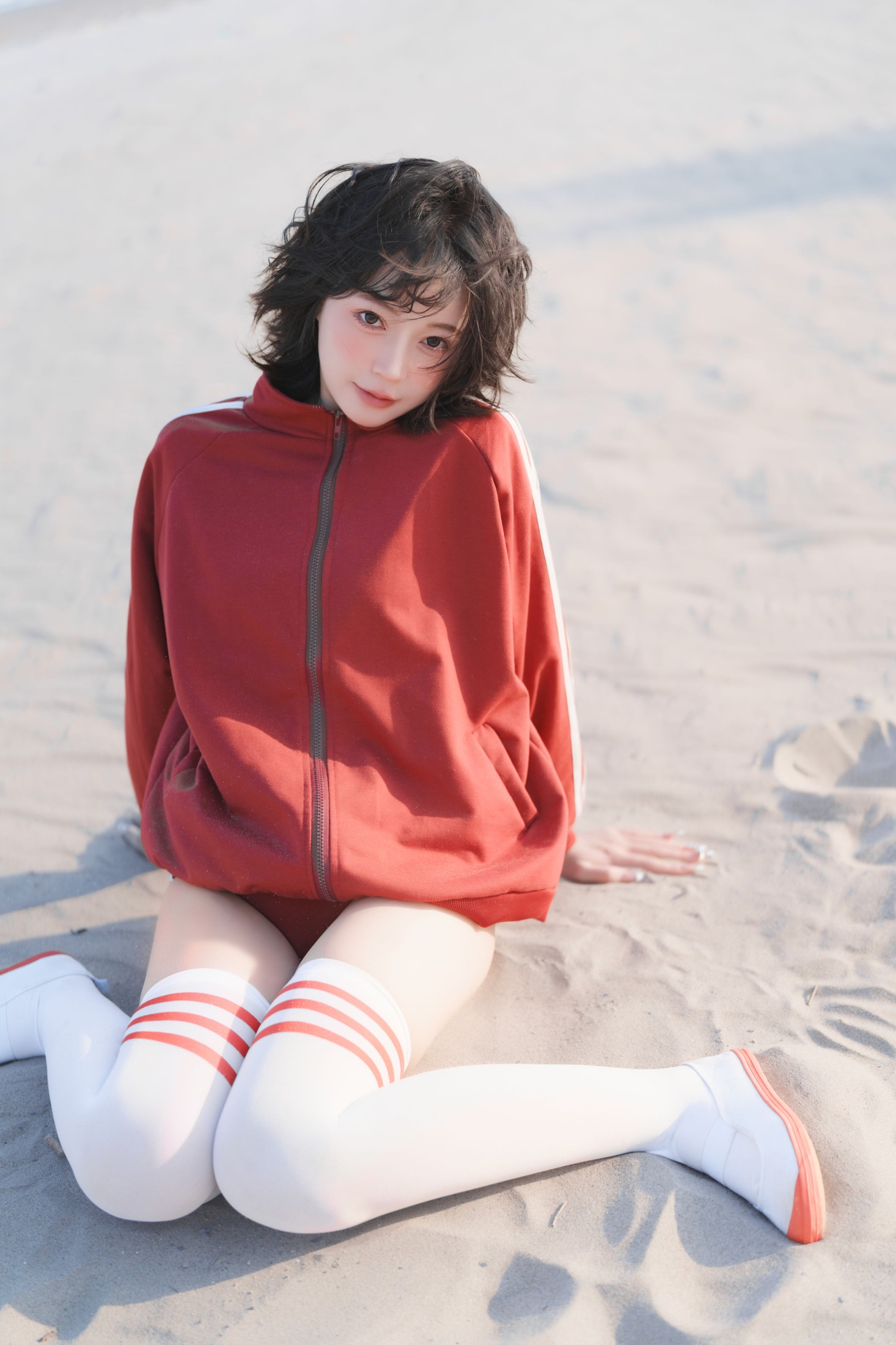 Disexi思宁 – 《海边的青春少女》[20P]