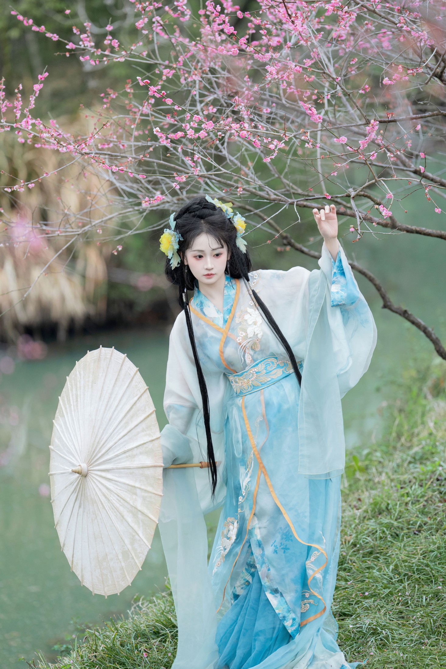 阴天梅花