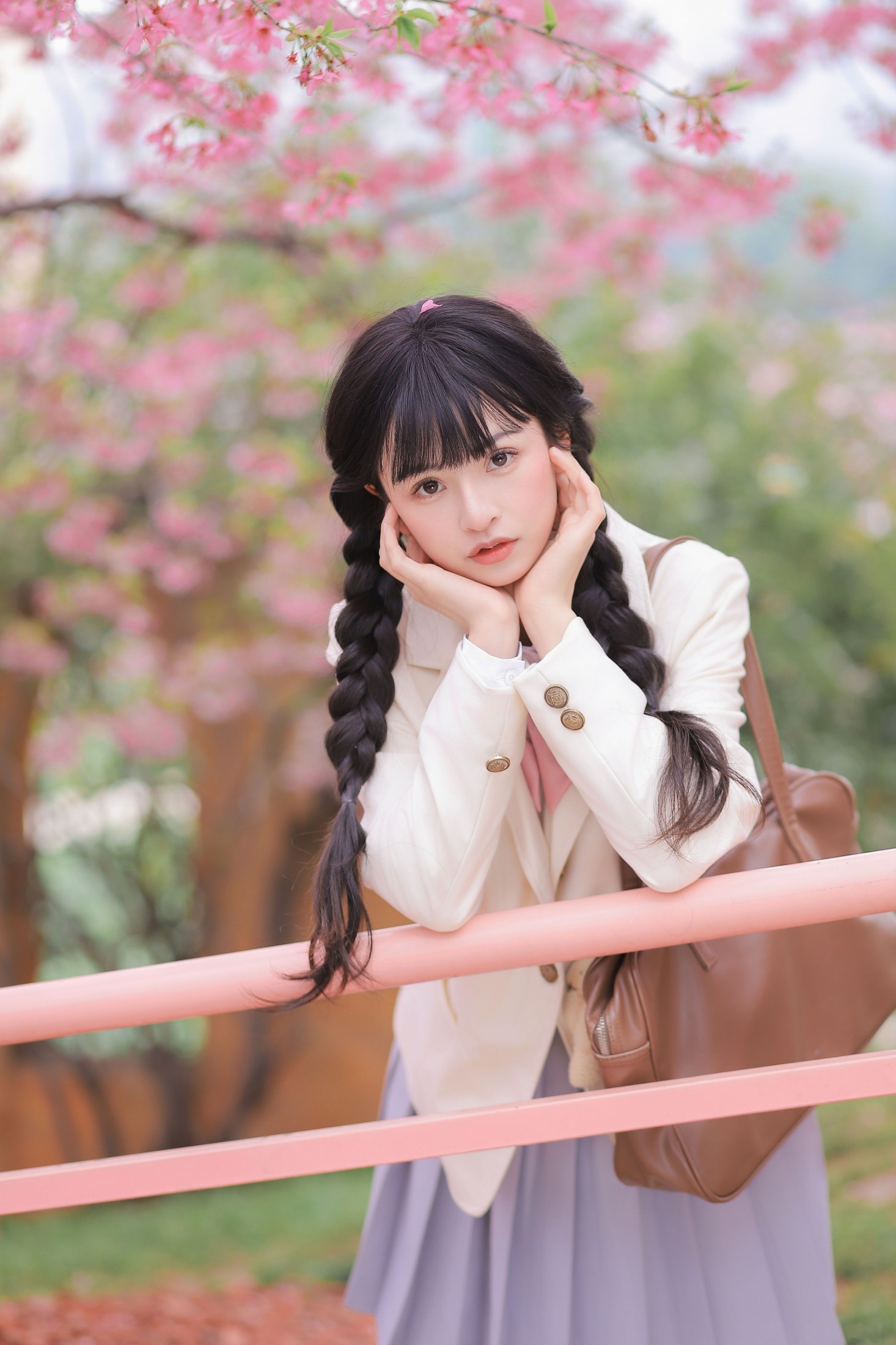 捉到一只苏苏 – 《樱花树下》[27P]