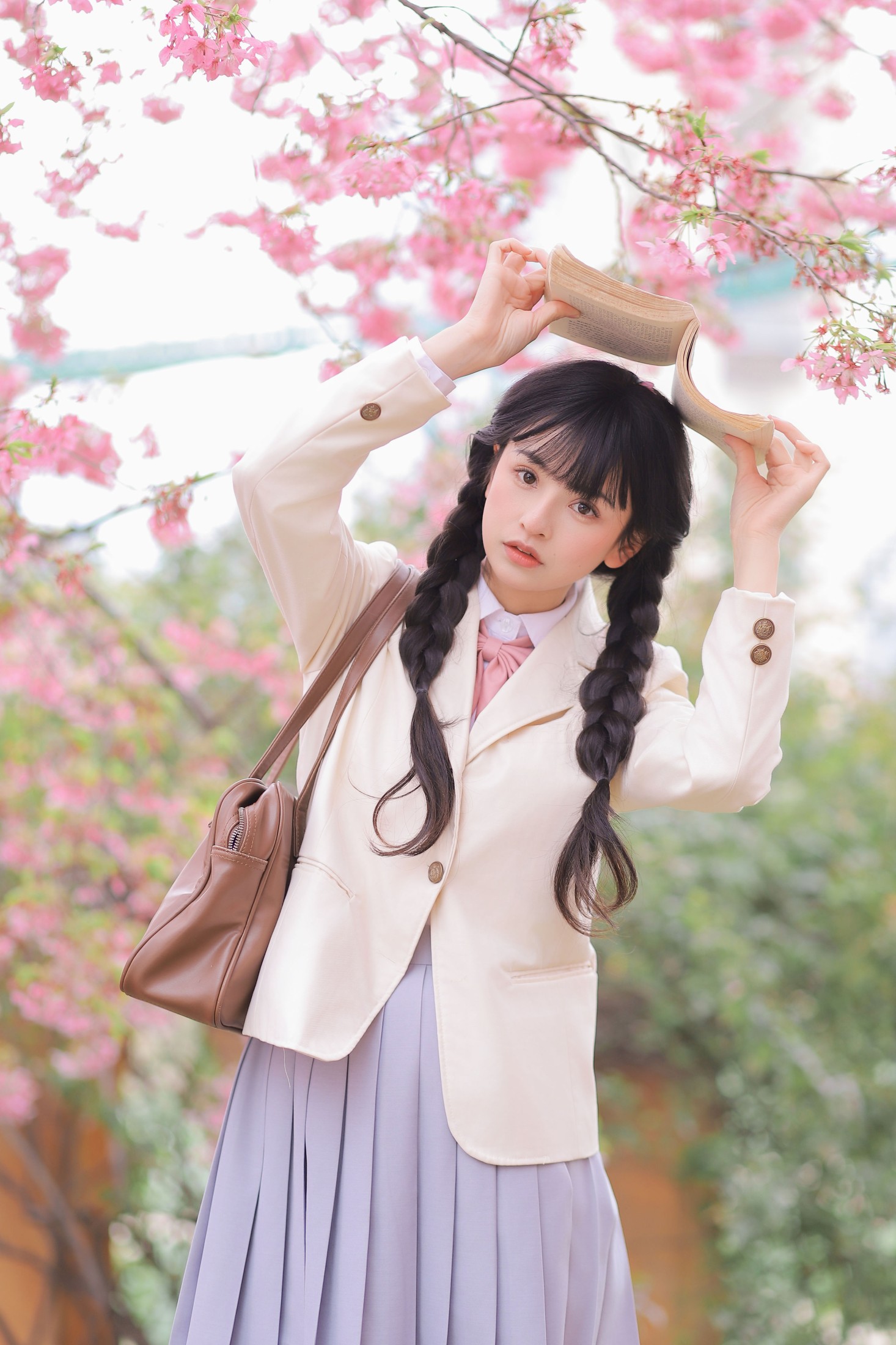 捉到一只苏苏 – 《樱花树下》[27P]