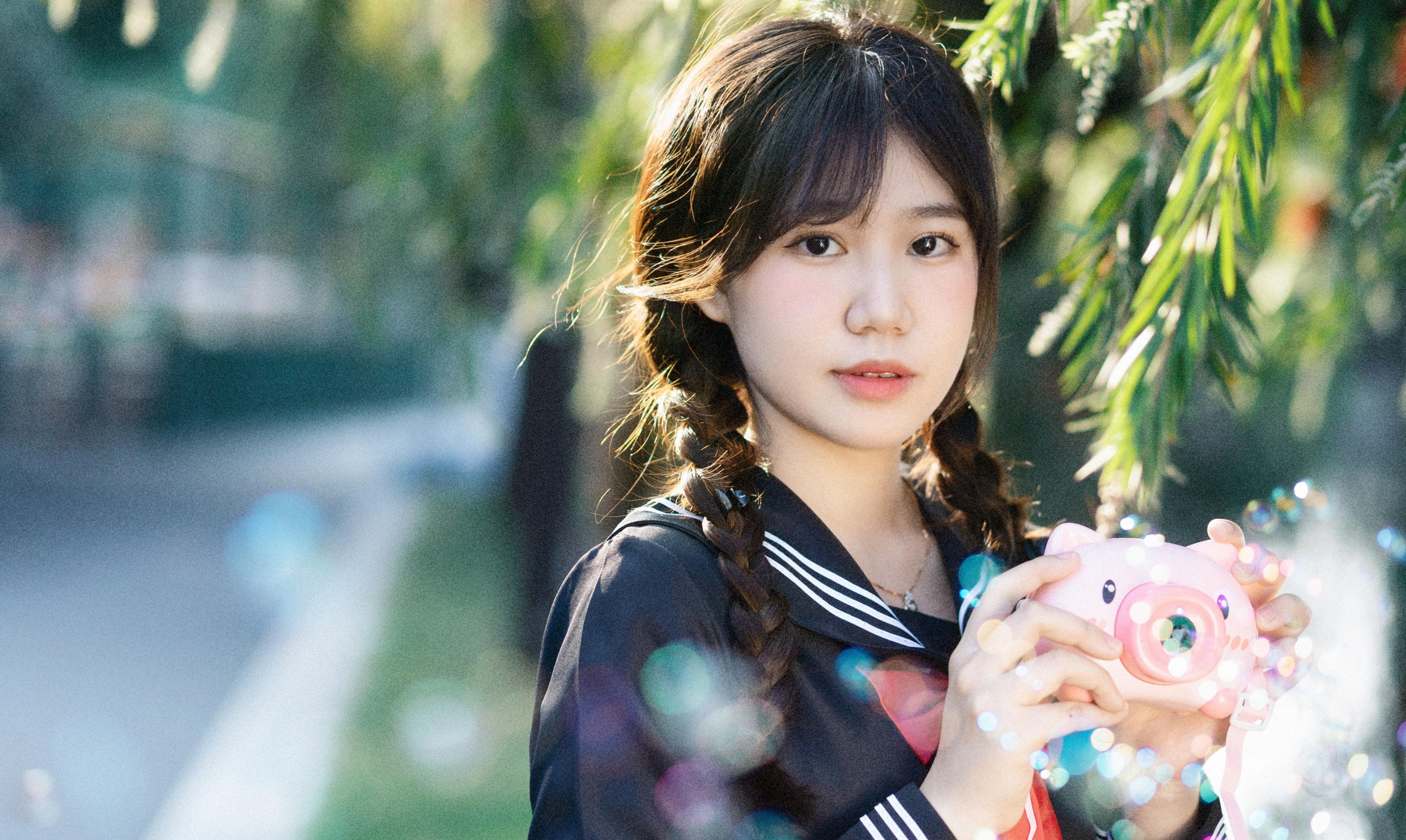 醒醒 – 《制服少女》[17P]