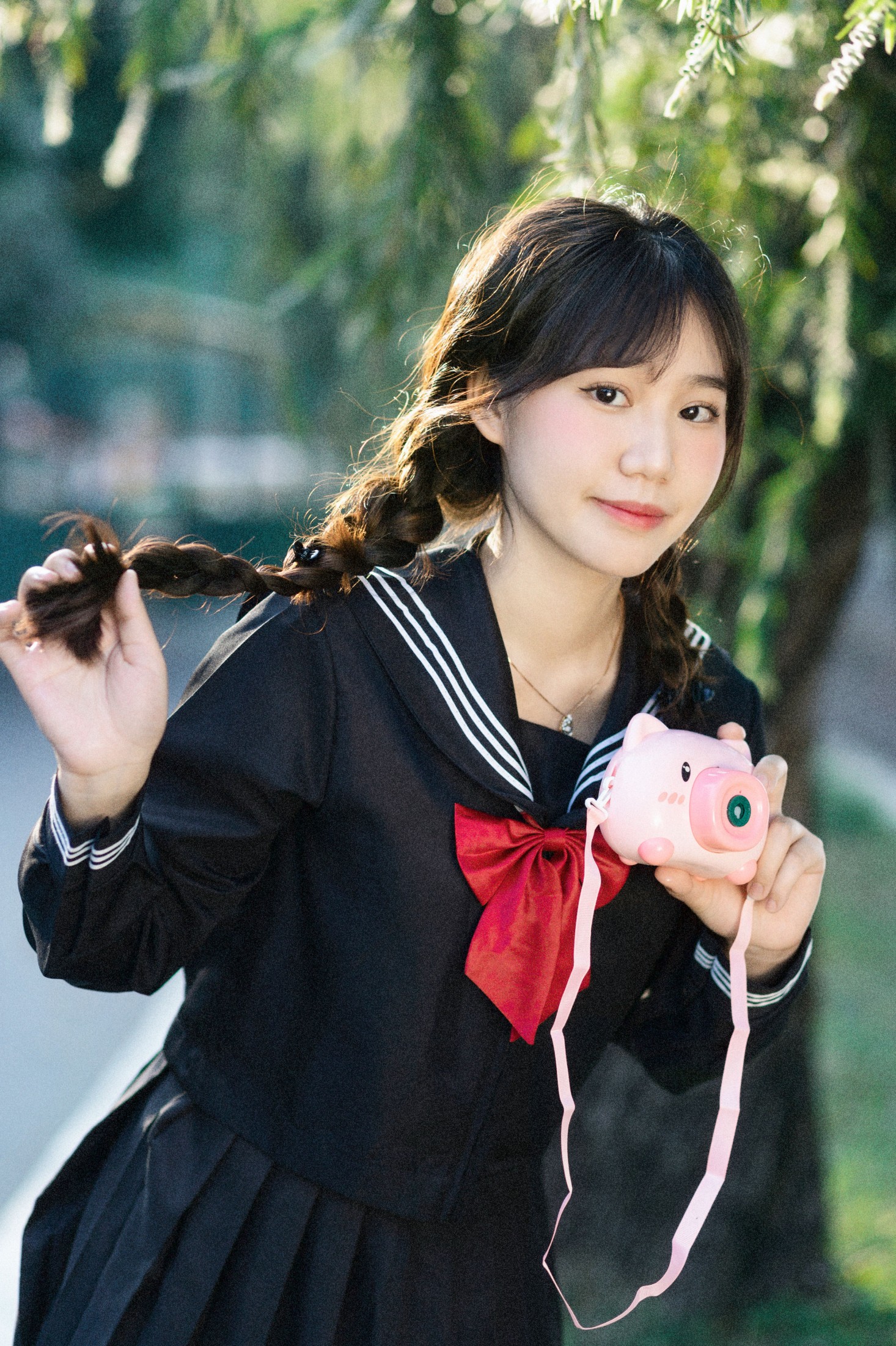 醒醒 – 《制服少女》[17P]