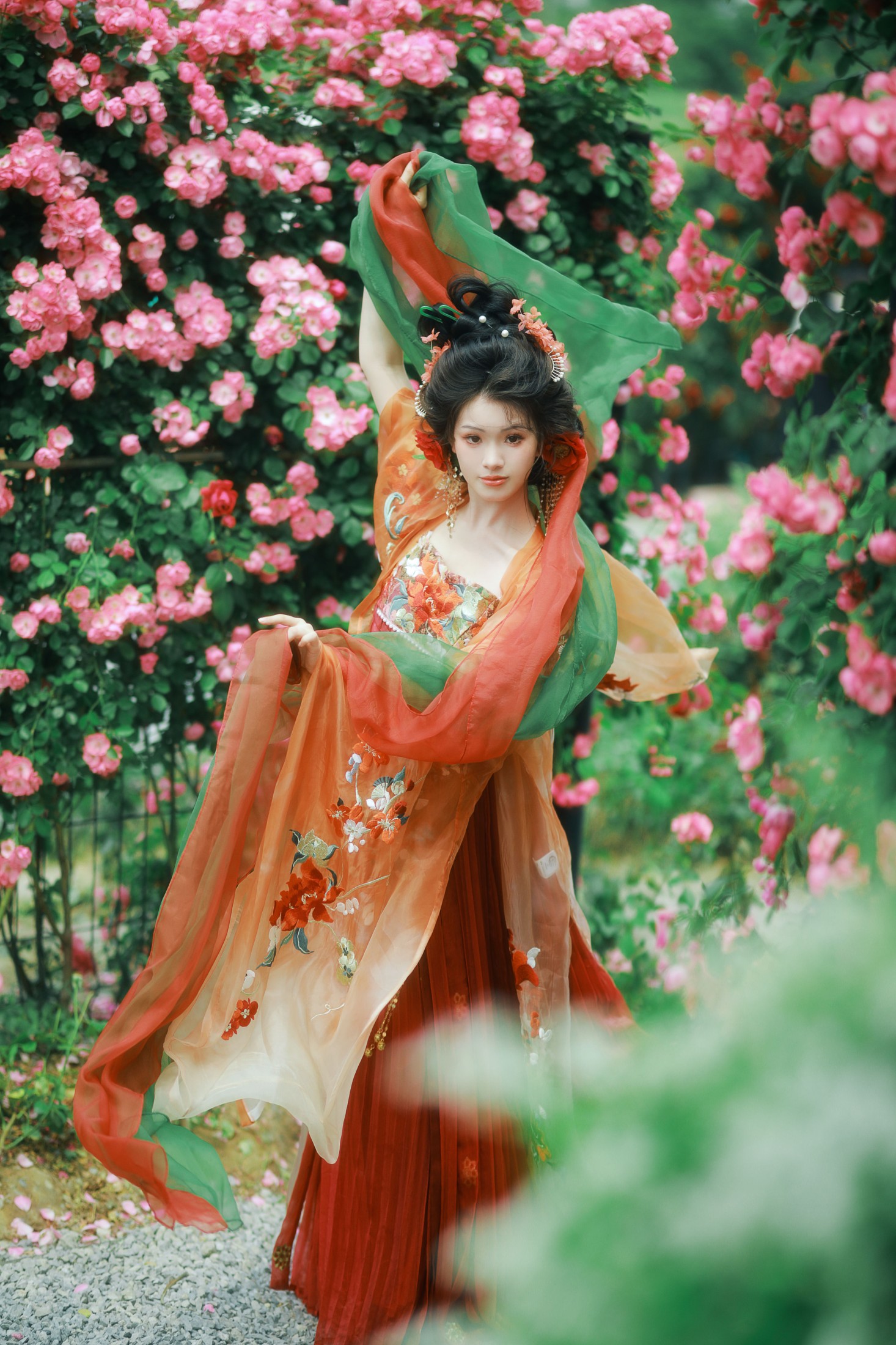 蔷薇汉服